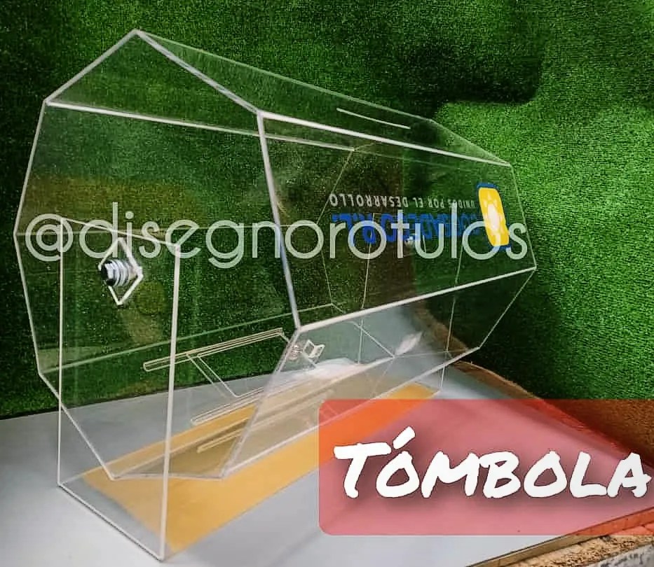 Tómbola en acrílico para... - Disegno - Rotulos Guatemala | Facebook