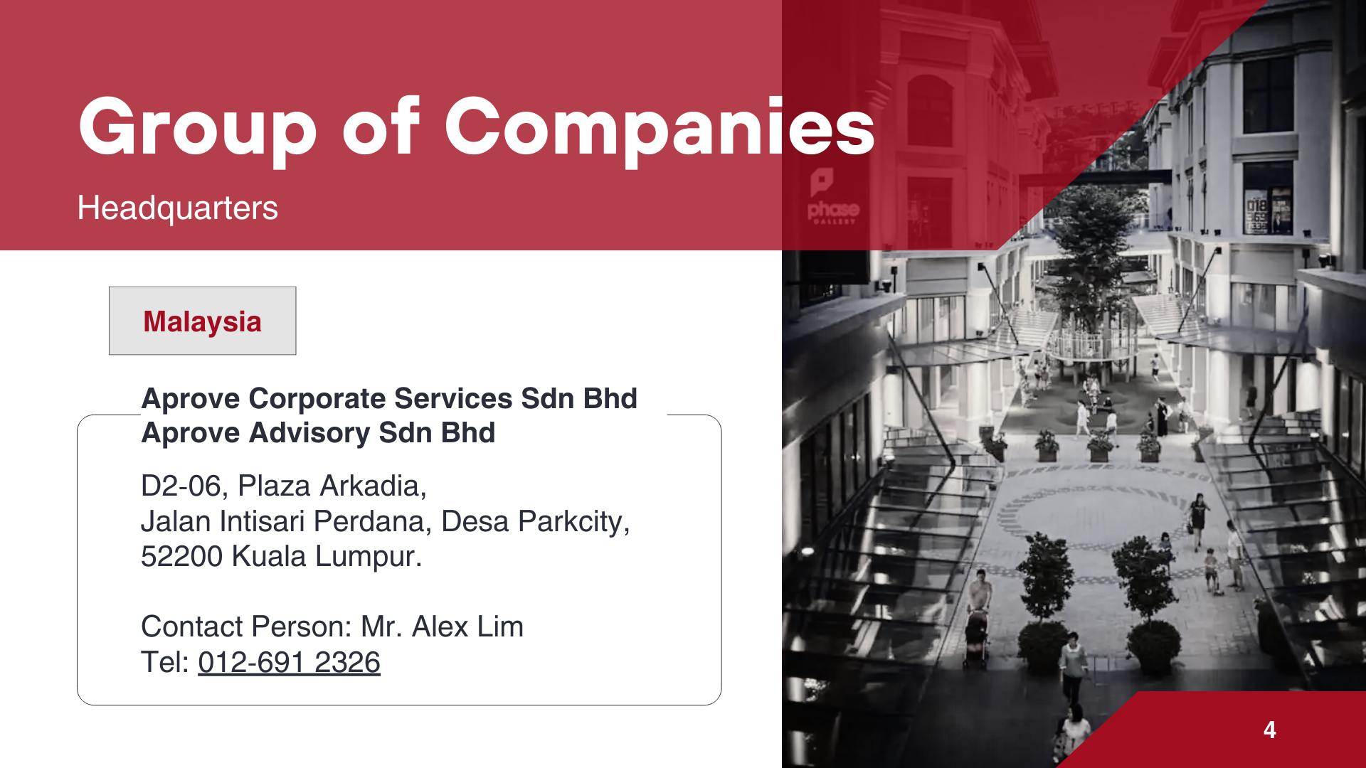 Aprove Group | Kuala Lumpur