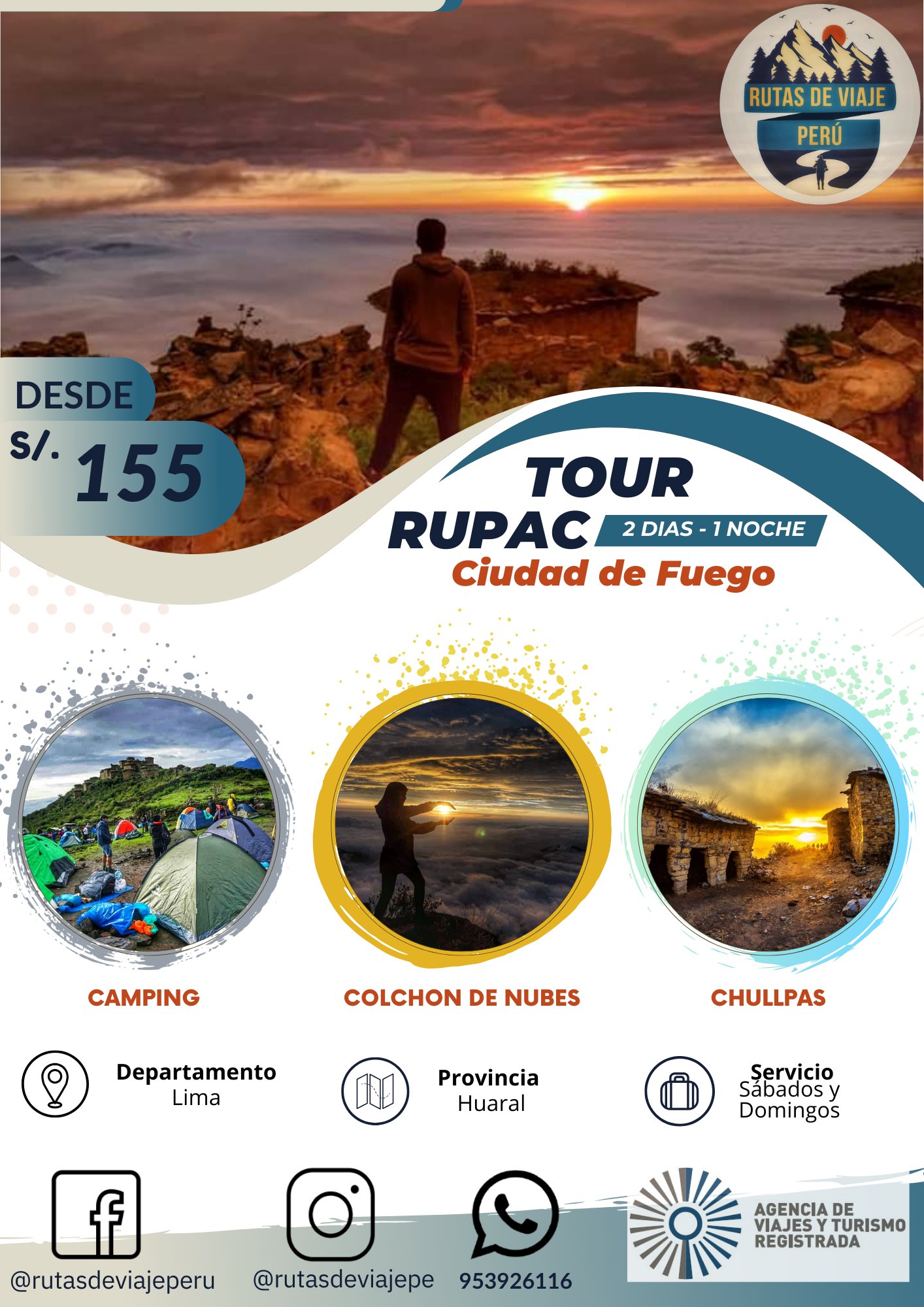 Rutas - ️Vamos ️ acompáñanos a #RUPAC todo #ENERO #FEBRERO ⛰en su mejor ...