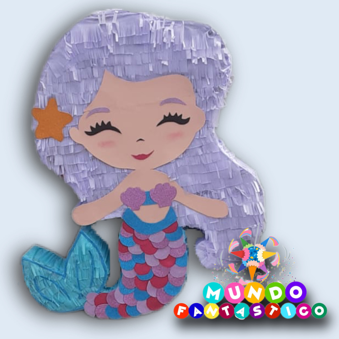 Mundo - Piñata de sirenita Muchas gracias por su preferencia y ...