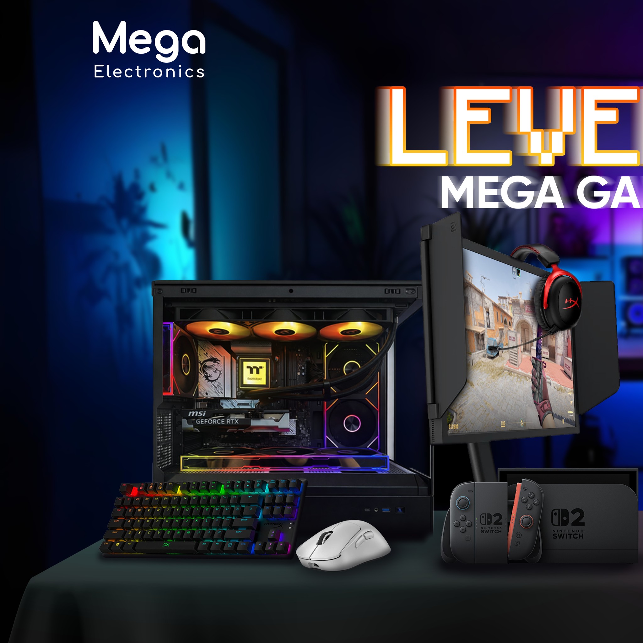 🎮🔥 LEVEL UP – MEGA GAMING SALE! 🔥 🔥... - Mega Electronics | Facebook