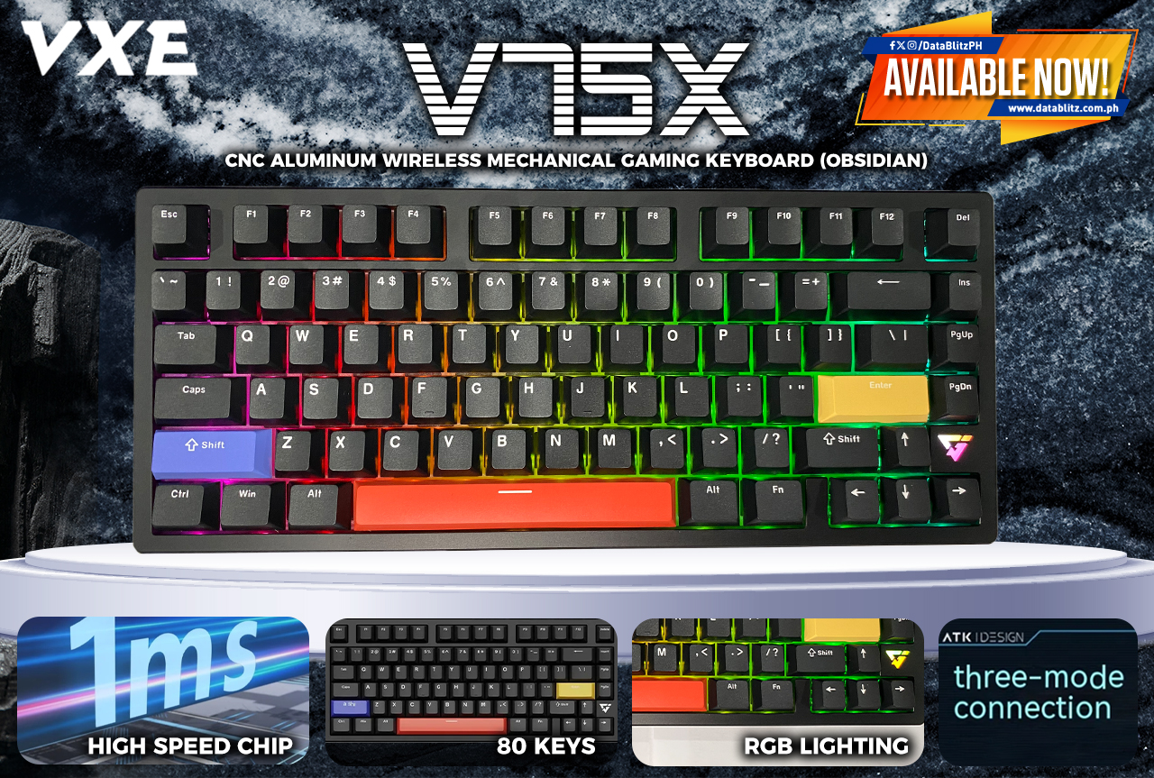DataBlitz - ALUMINUM GAMING EXPERIENCE! VXE V75X CNC... | Facebook