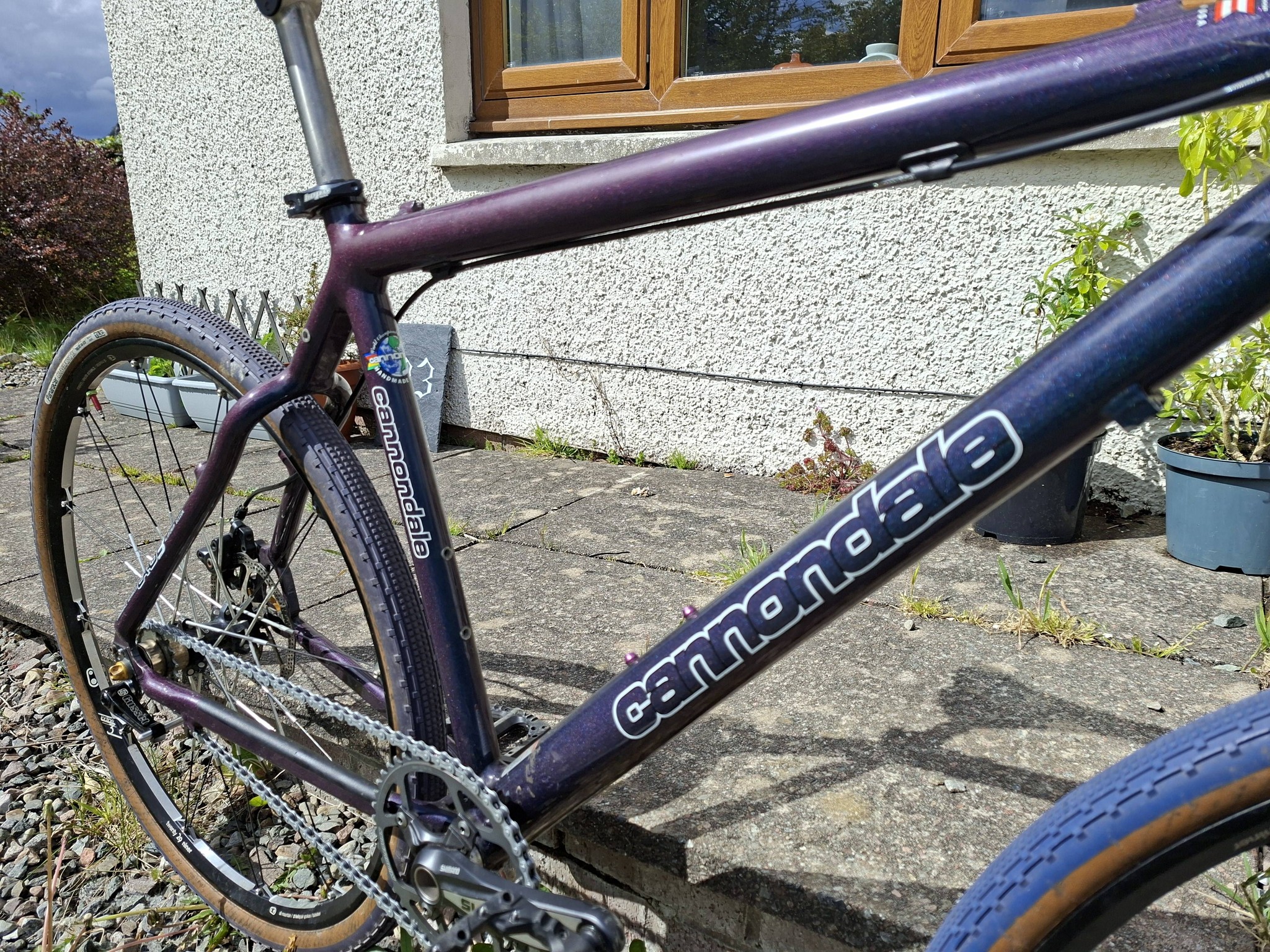 Cannondale F1000 frame, fork and custom Thompson stem for sale