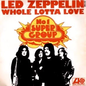 Led Zeppelin's Whole Lotta Love certified Gold in the US