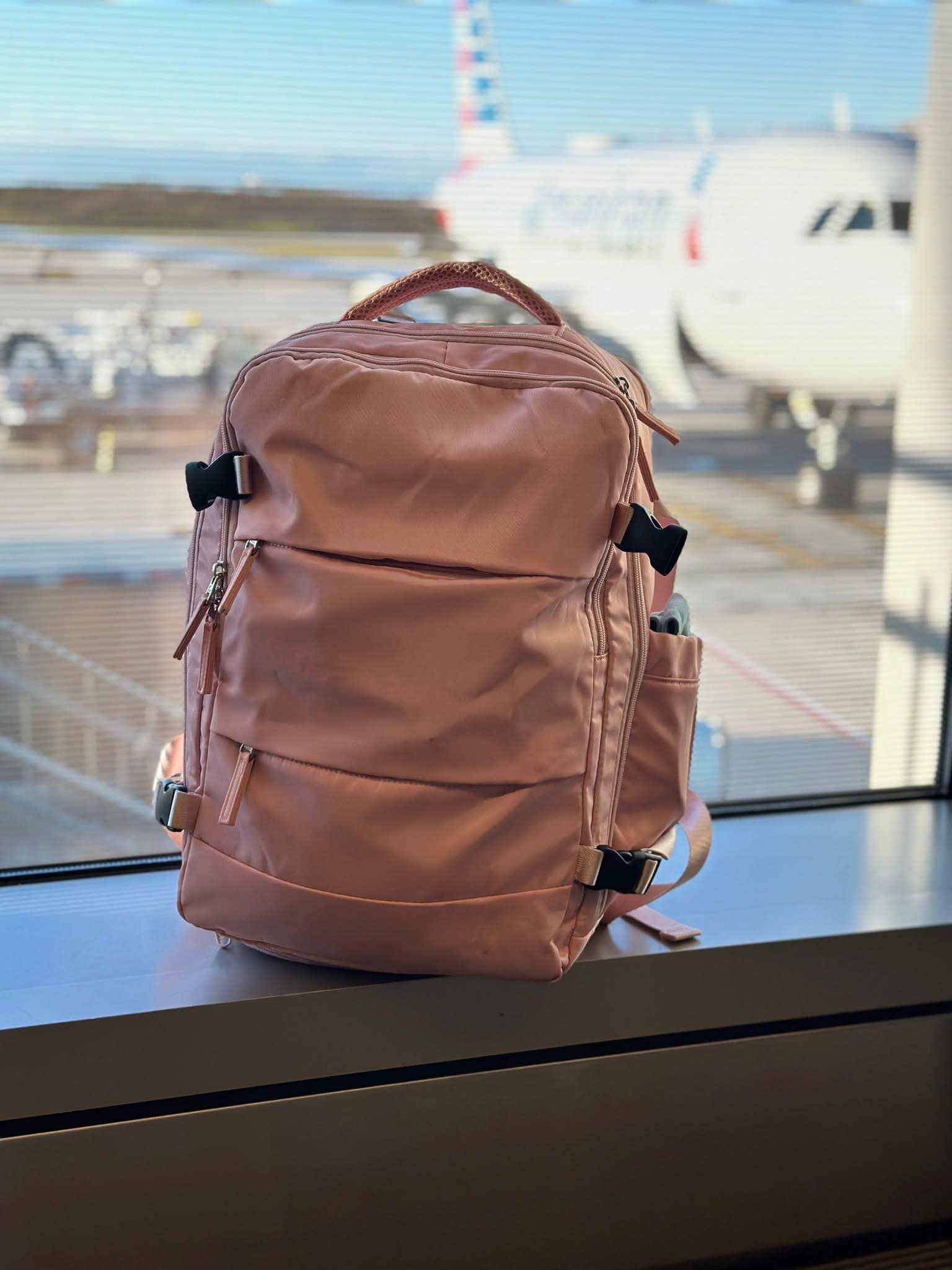 backpacks for airline travel reddit Aerolite AA & Delta Airlines Backpack Adults - Maximium Size Personal Item Backpack 18”x14”x9” with YKK Zippers Finally tired of checking your