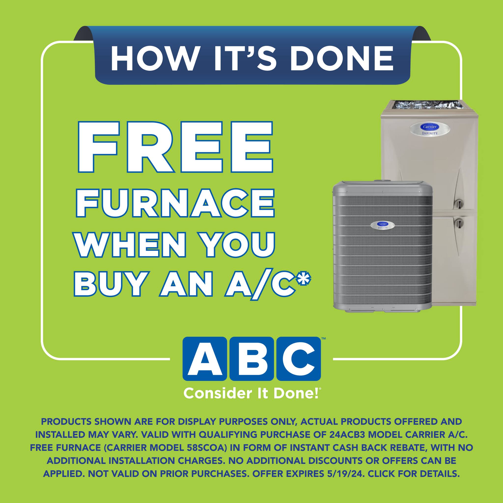 For a limited time, Buy an A/C,... - ABC Plumbing, Air & Heat | Facebook