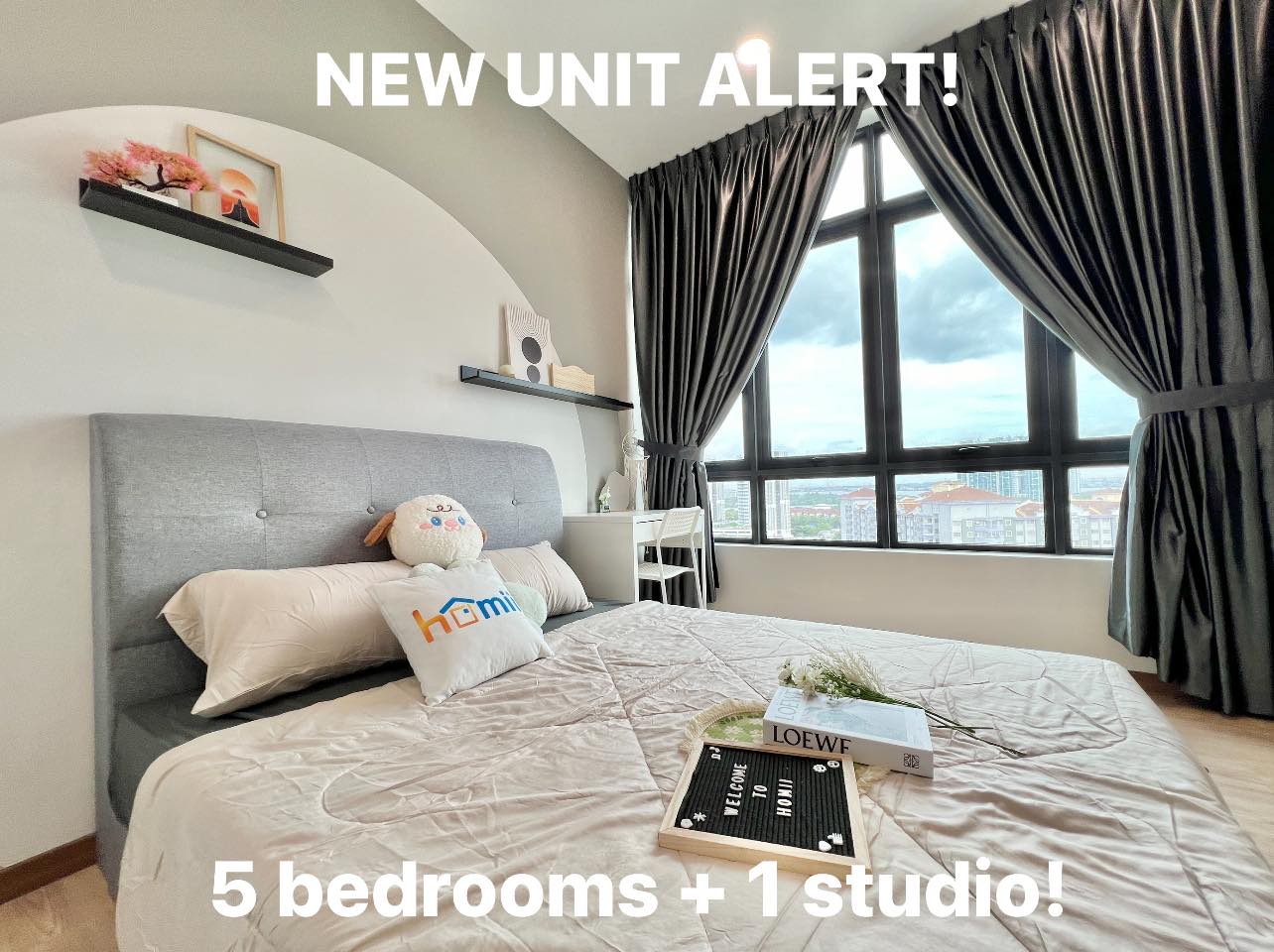 HOMII Malaysia - NEW 🄵🅁🄴🅂🄷 UNIT COMING IN! 5 bedrooms + 1...