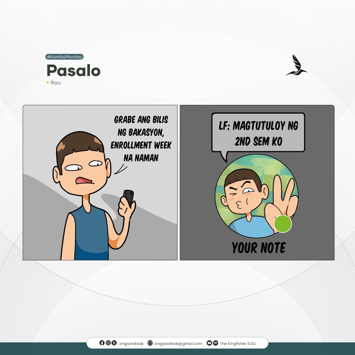 The Kingfisher SLSU - Matapos mapasailalim ng mahigit tatlong daang ...