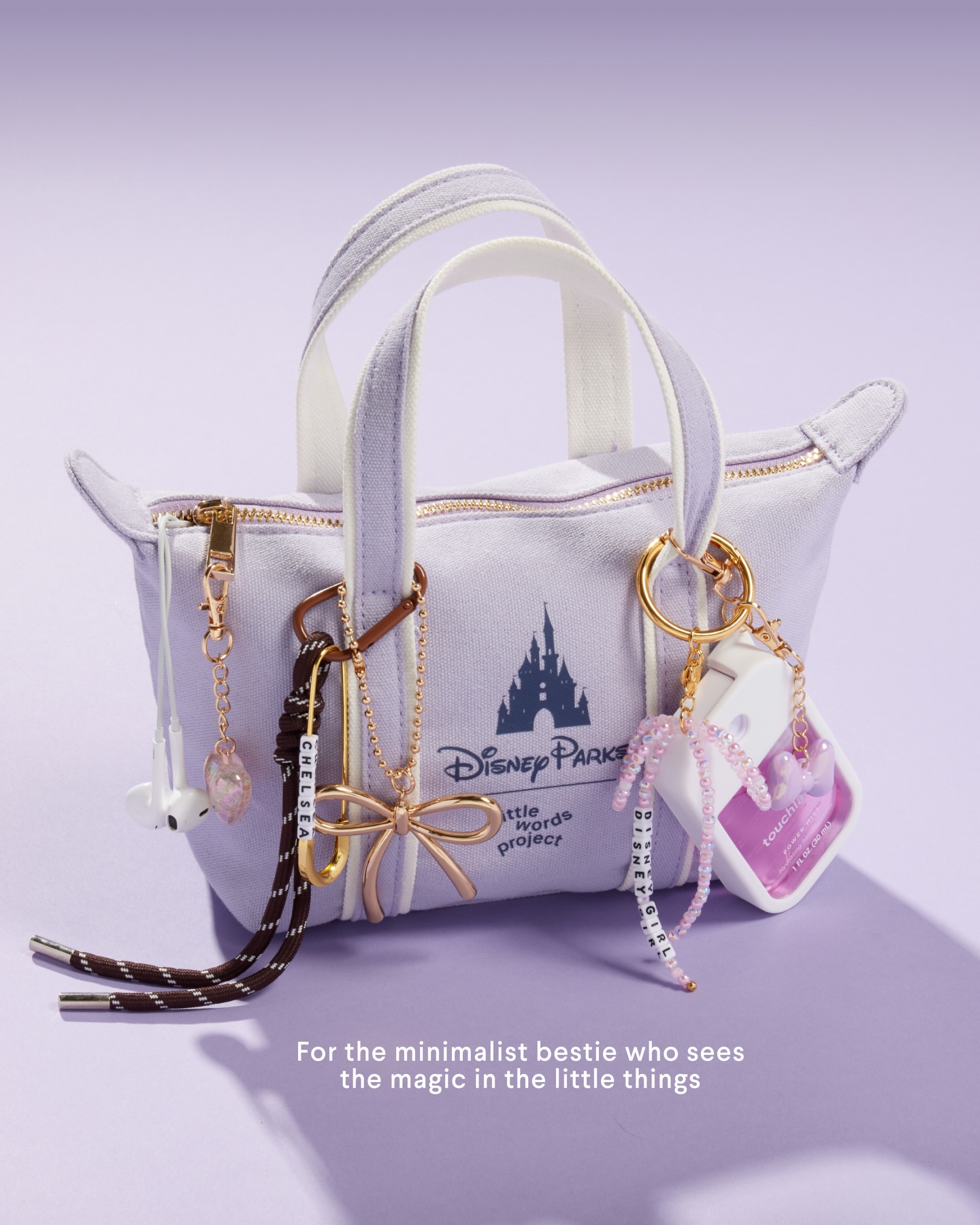 Tiny tote, big Disney Girl vibes✨ Our first-ever bag charm bar is  display picture 1