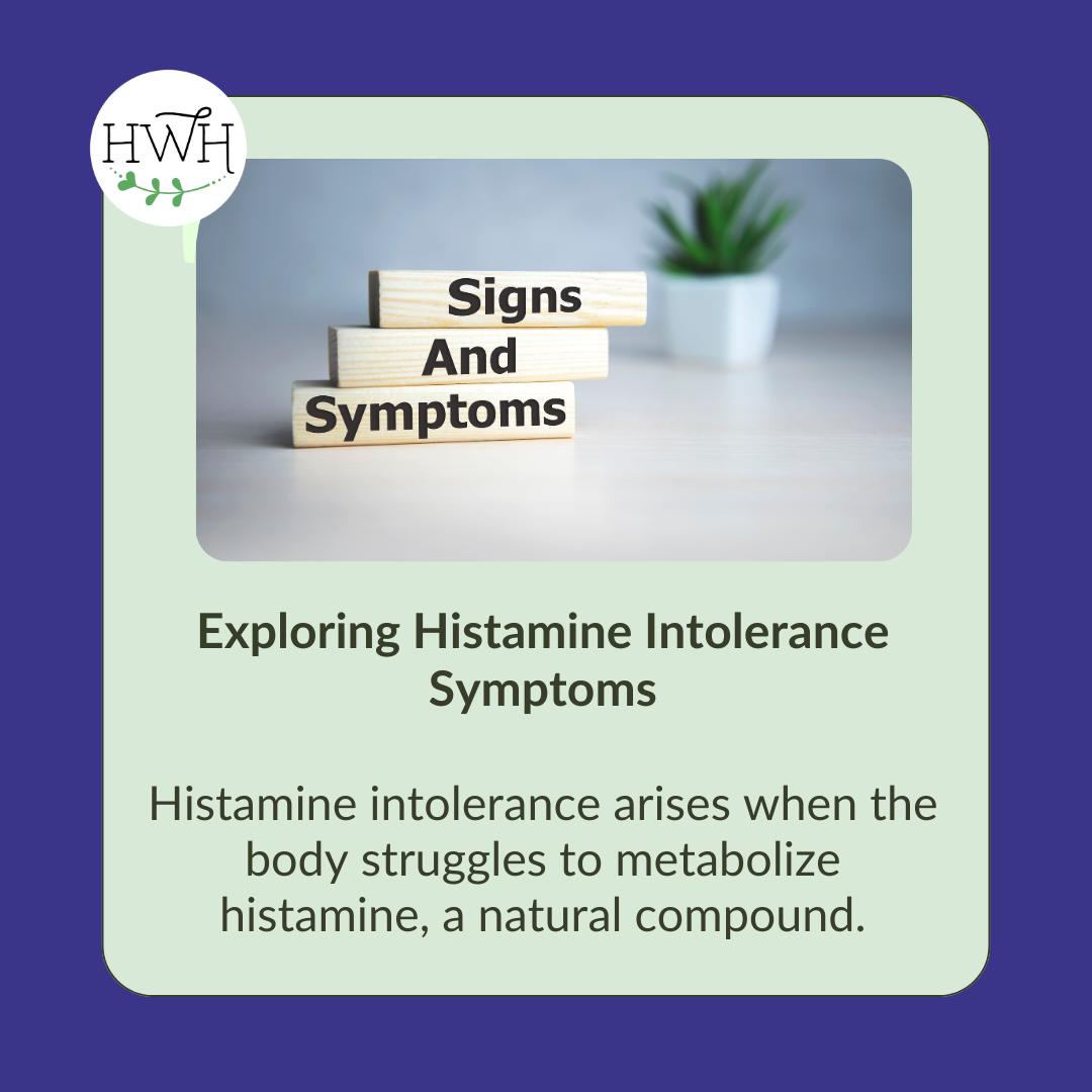 🔎 Exploring Histamine Intolerance Symptoms 🤔 Histamine intolerance ...