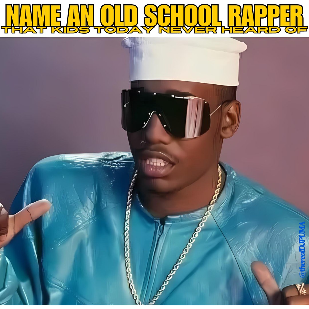 DJ PUMA - Name an Old School Rapper that kids today never...