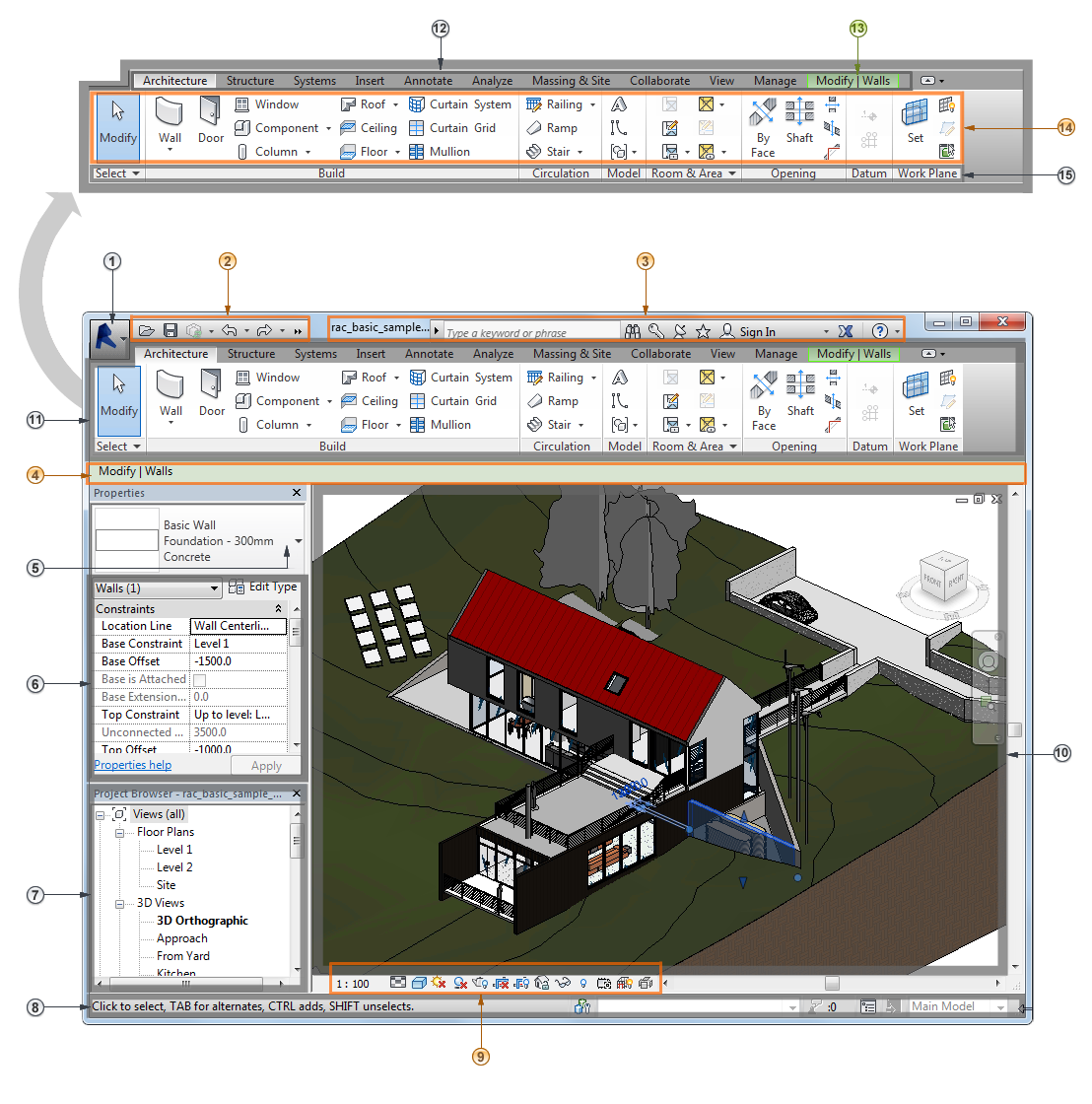Autodesk Revit Malaysia - #TIPS3 The following numbers showing parts of ...