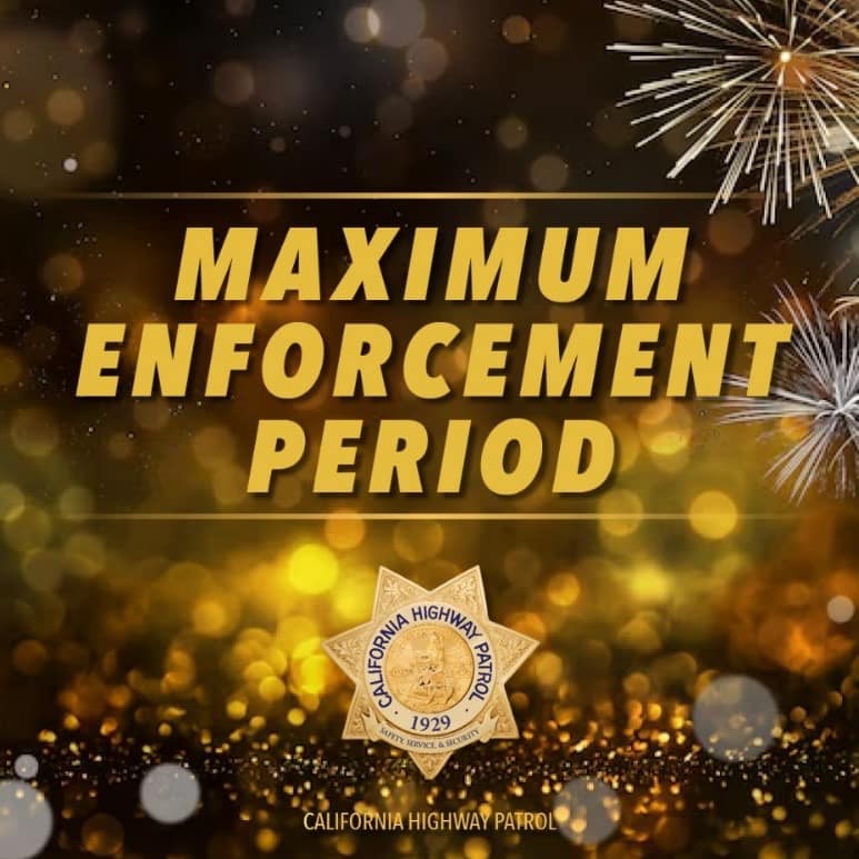 CHP - Starting at 6:01 p.m. on Tuesday, December 31, the CHP will begin ...