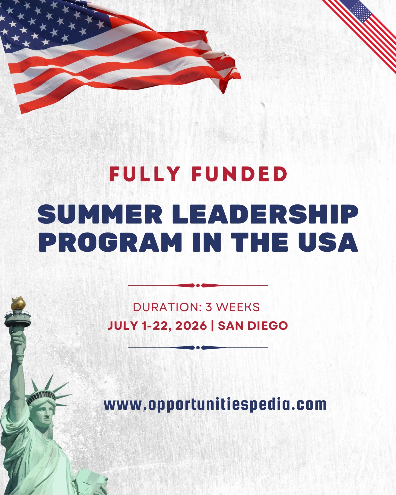 Opportunities - Fully Funded Summer Leadership Program 2026 | USA 🇺🇸 ...