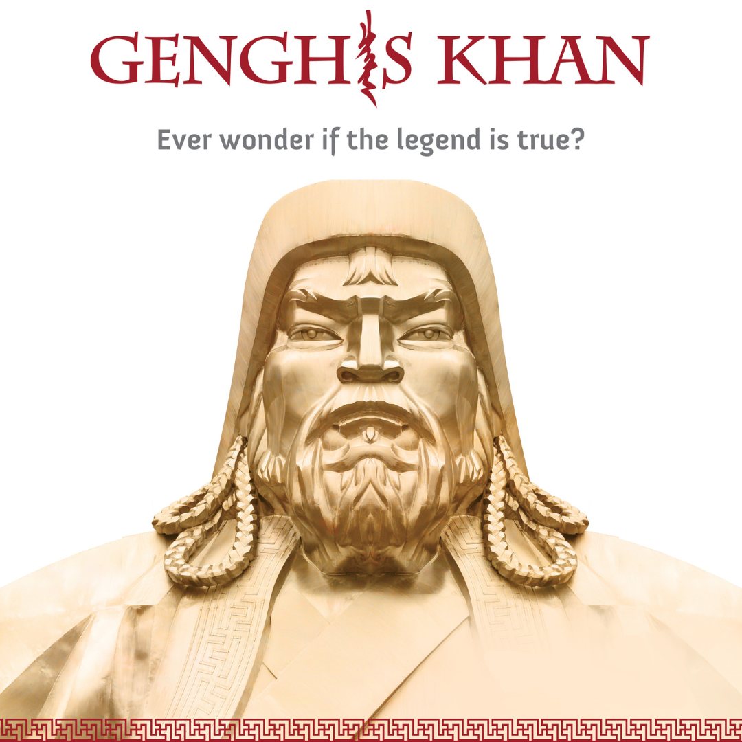 It opens today. The Real Genghis... - Mulva Cultural Center | Facebook