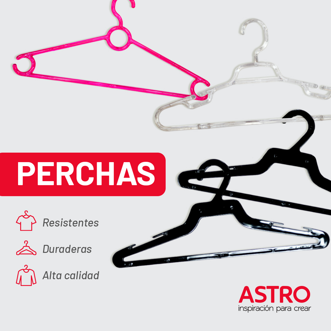 Astro Paraguay - Las perchas son un infaltable en tu hogar...