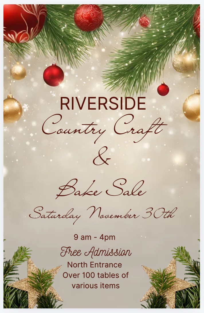 Sale is one week away…..mark your... - Riverside Craft Sale | Facebook