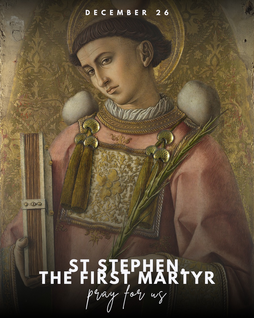 Sarnia - December 26 – Feast of St. Stephen, the Protomartyr ️ Today we ...