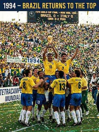 Brazil 1994 World Cup lineup