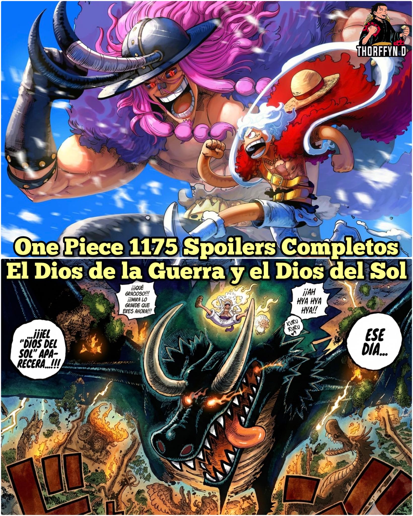 Momento - One Piece Manga 1175 Spoilers Completos 🔥🤯 - El Capítulo