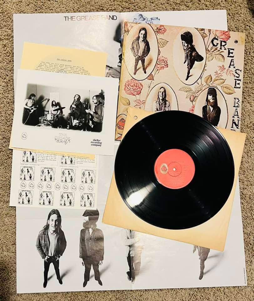 The Grease Band members in 1971