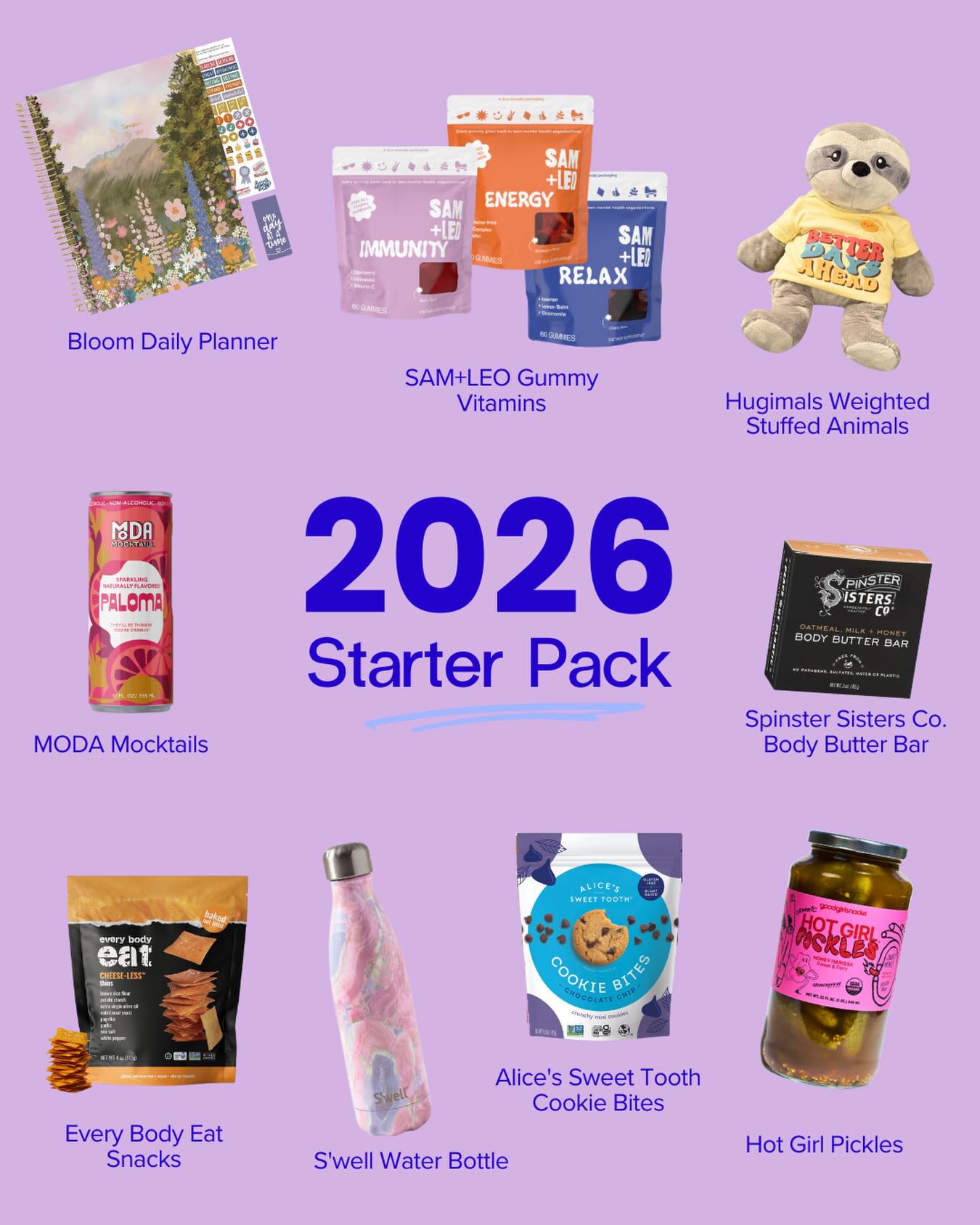 SAM+LEO - Our 2026 starter pack looks a little like this.💫 Thoughtful ...