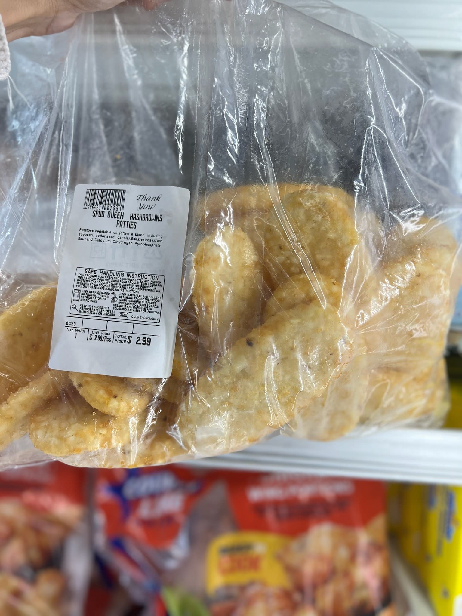 Meat - 🥔 Hash Browns Worth Waking Up For 🥔 3.5 lb bags of Spud Queen ...