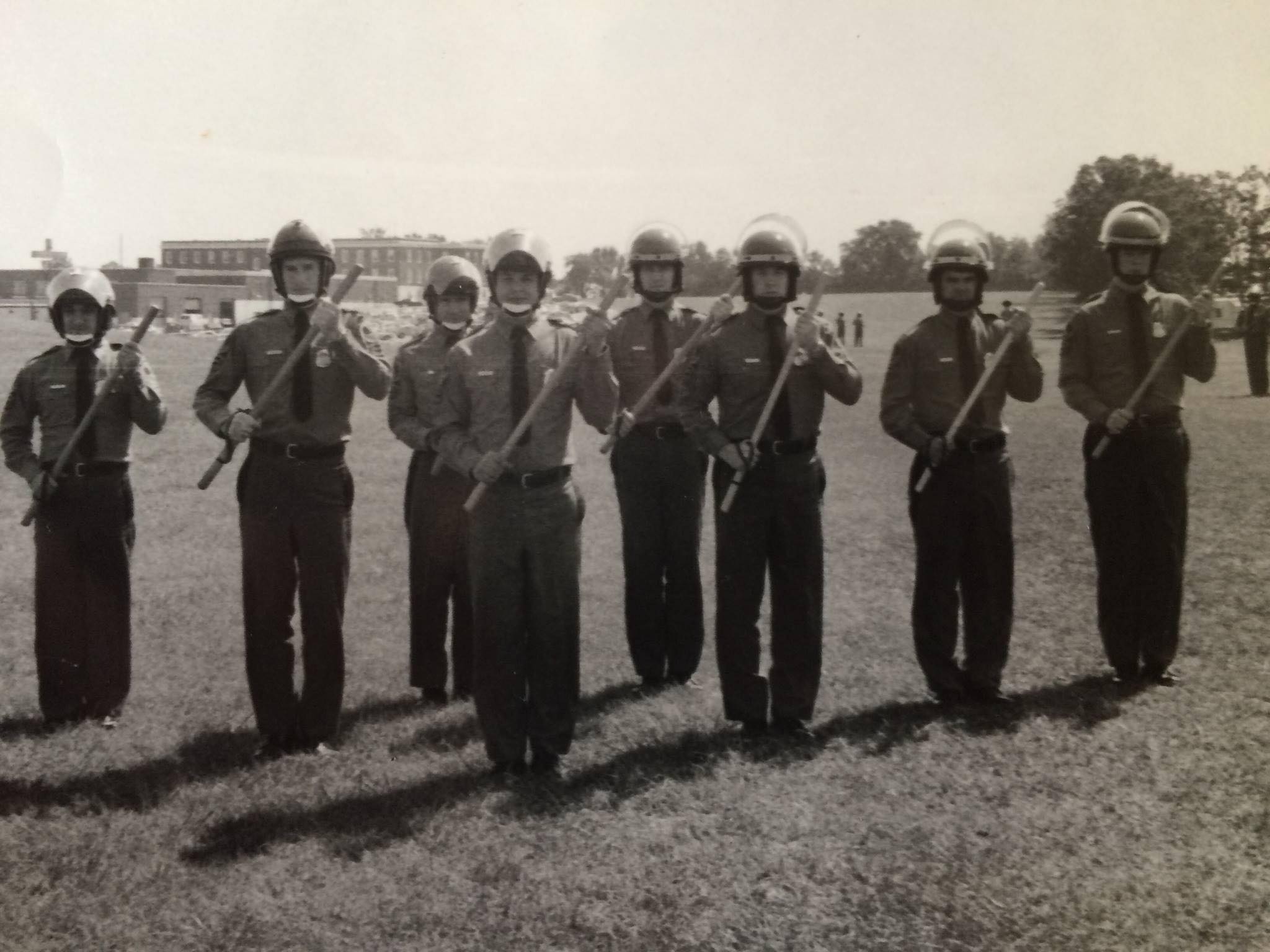 Old - Virginia state police riot training 1978 Credit Bill Purcell ...
