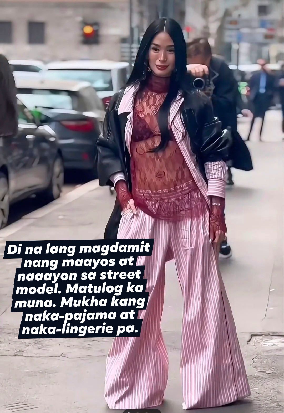 Artista - Di na lang magdamit nang maayos at naaayon sa street model ...