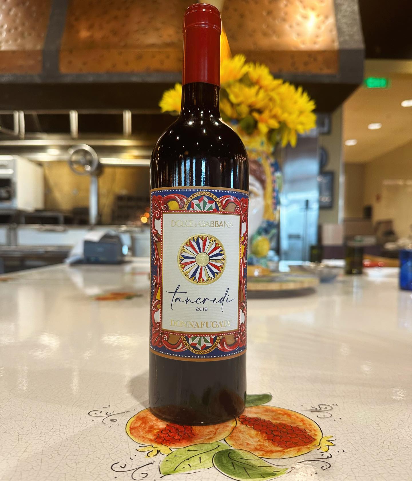 Tancredi, the historic red of the Sicilian winery Donnafugata, is