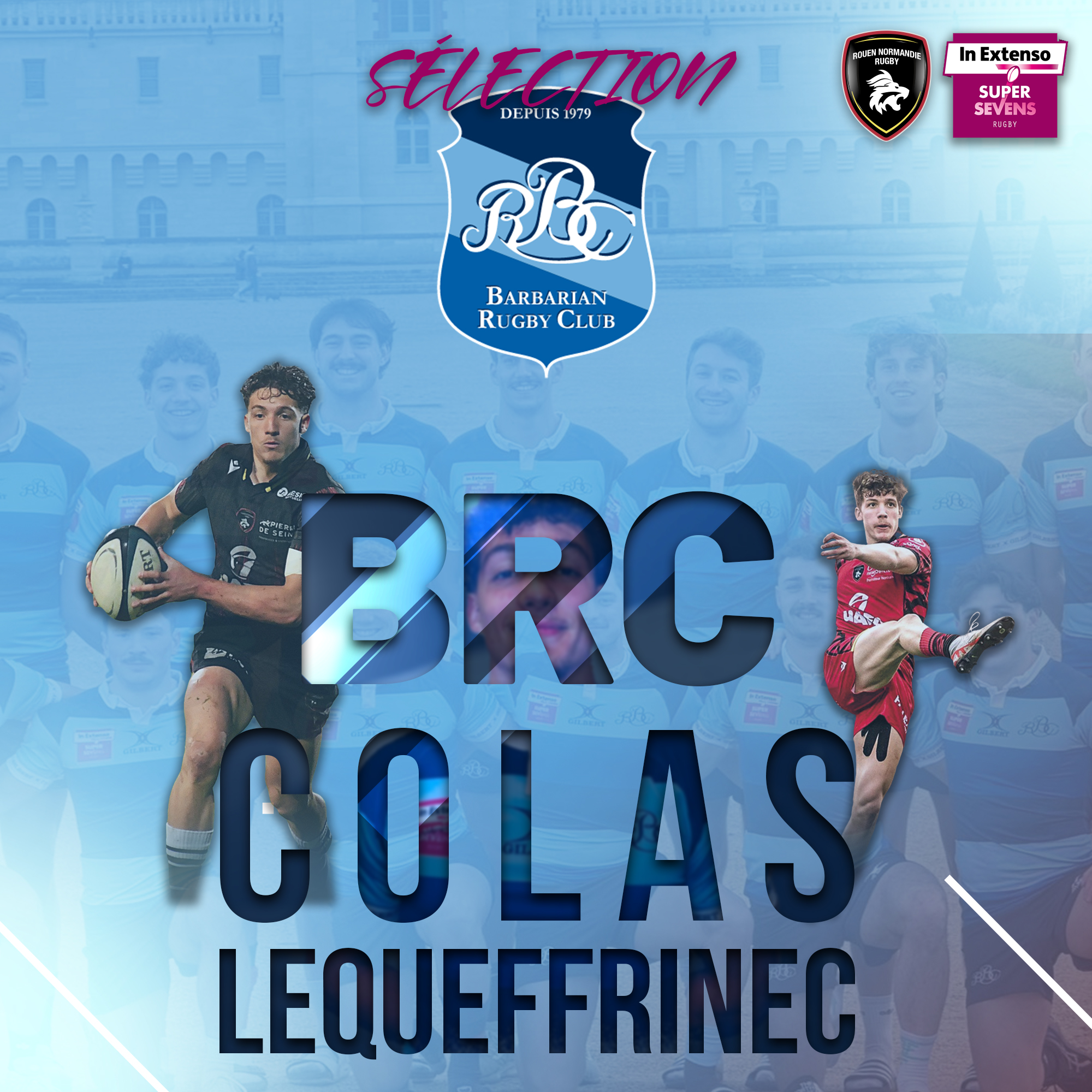 Rouen Normandie Rugby Formation - 🦁🔴⚫️SÉLECTION FINALE SUPERSEVENS ⚫️🔴🦁 ...