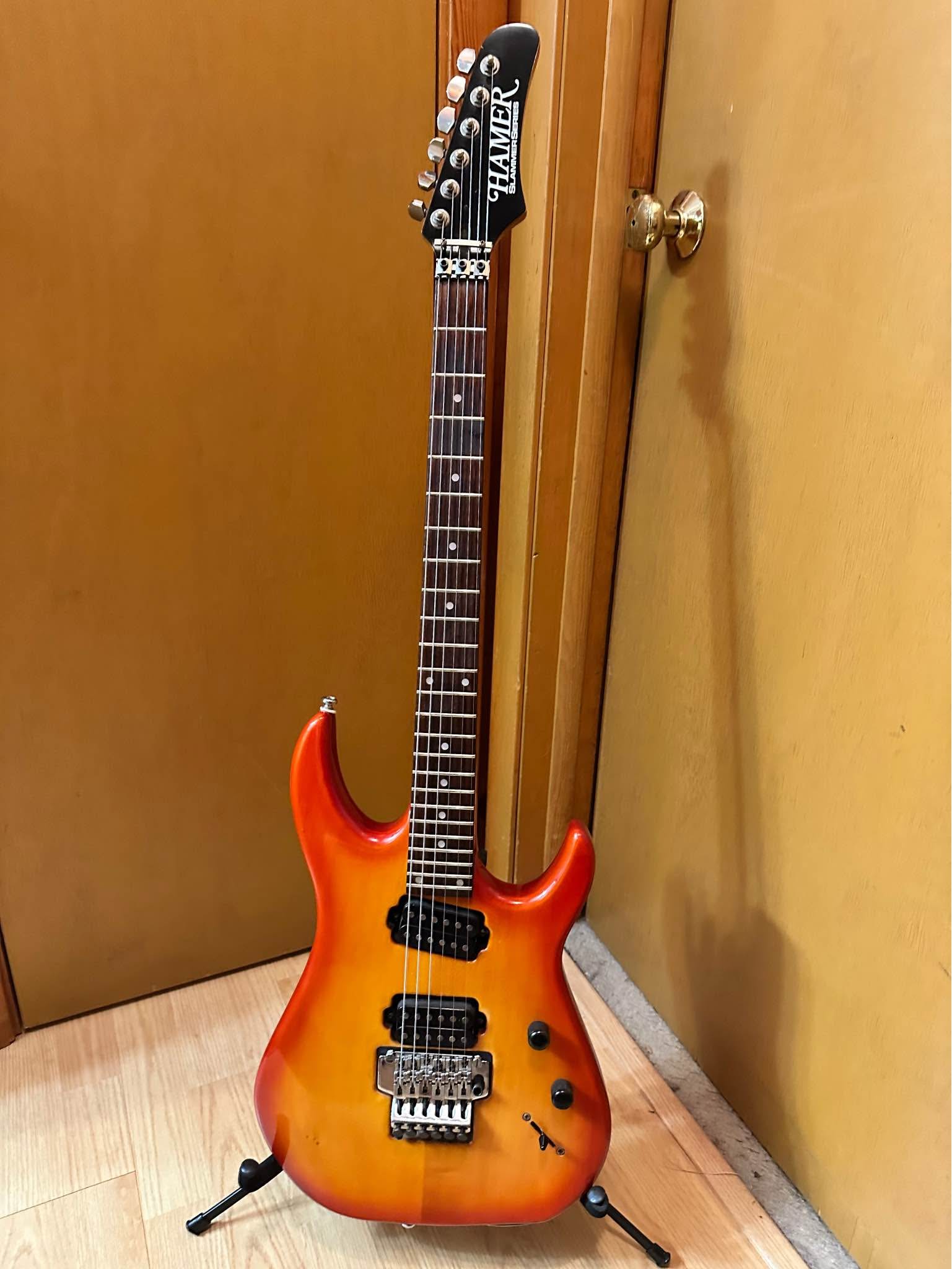 This is a Hamer Slammer Series Diablo. It's an import. Hamer made