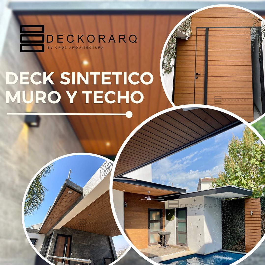 Deckorarq - El deck sintético para muro y techo o también...