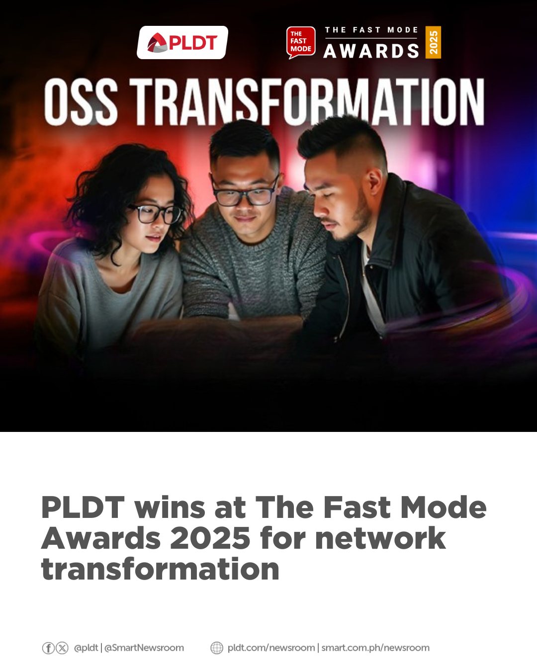 PLDT - PLDT has been named a Network Transformation Icon... | Facebook