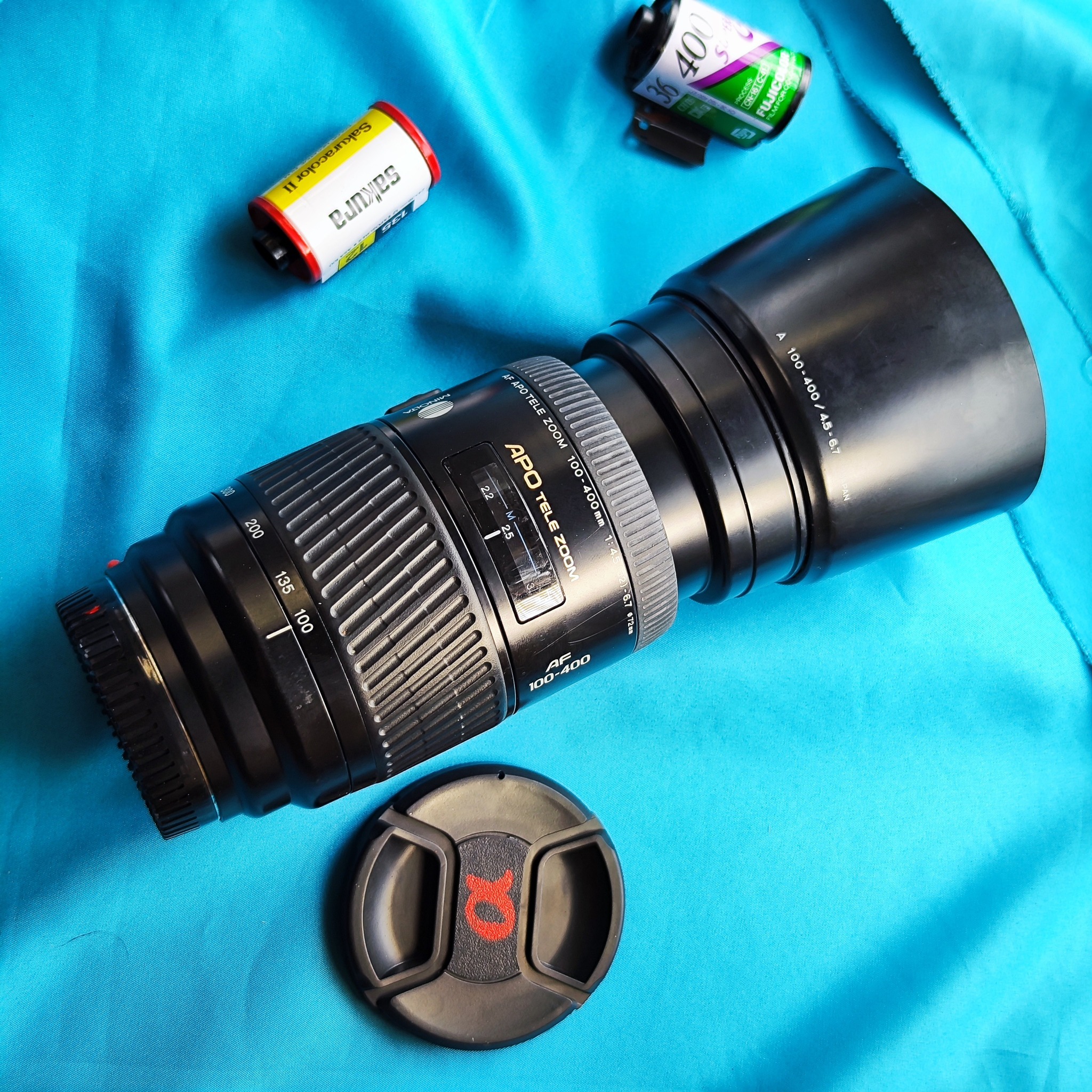 📸 Lens Minolta APO Tele Zoom 100-400mm f4.5-6.7 ngàm Sony A