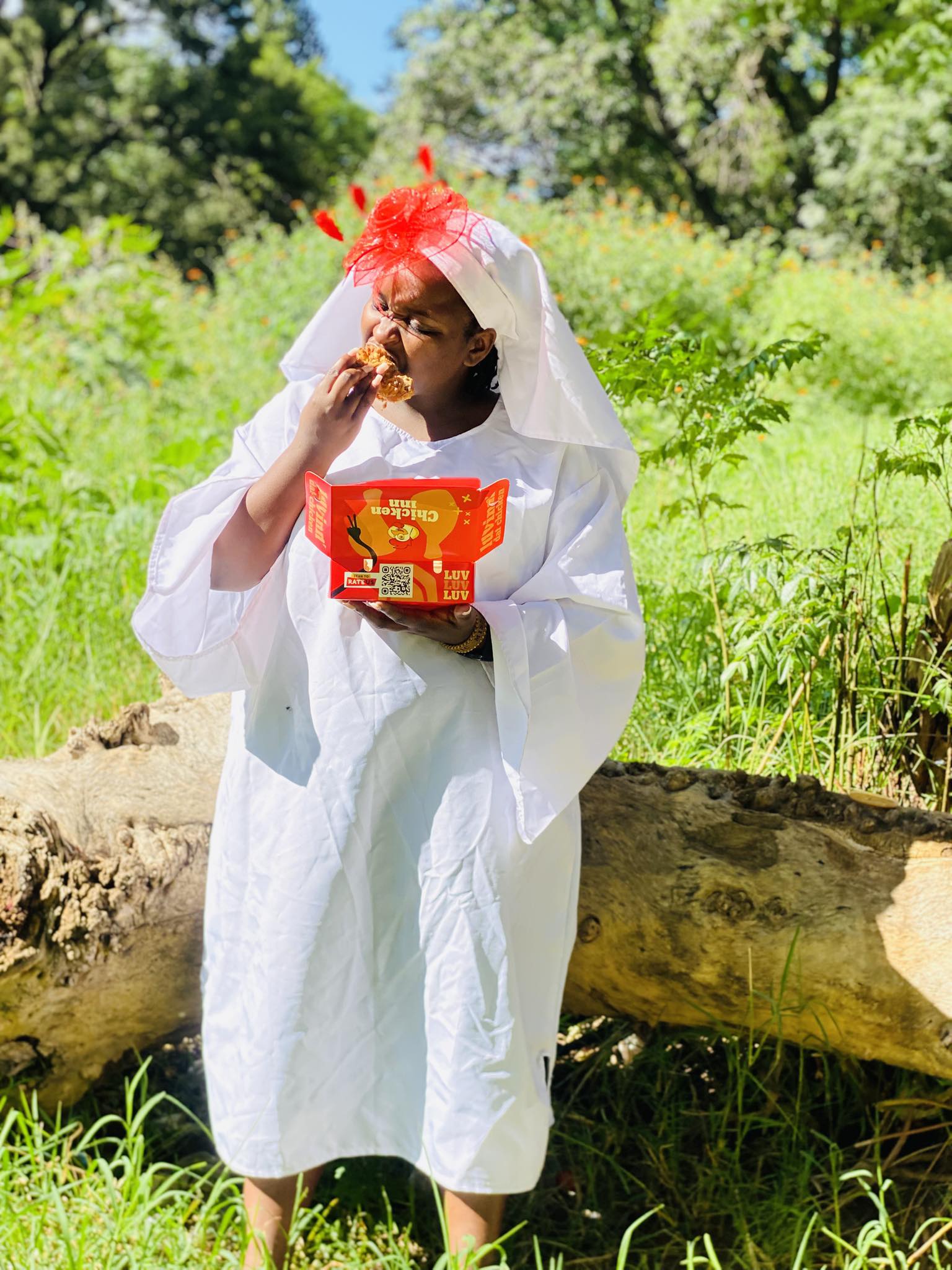 Dramatic MISS - Sister Sandra tastes Chicken Inn Zimbabwe... | Facebook