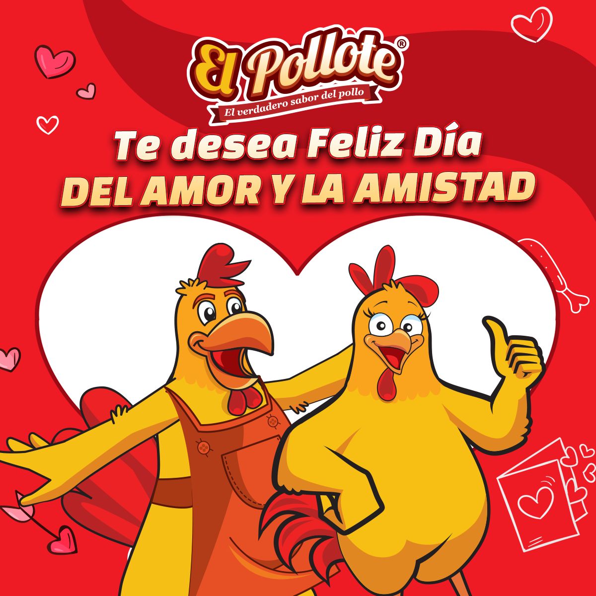 El Pollote - 🍗🍟🎉💕 Celebra el el Día del Amor y la Amistad...