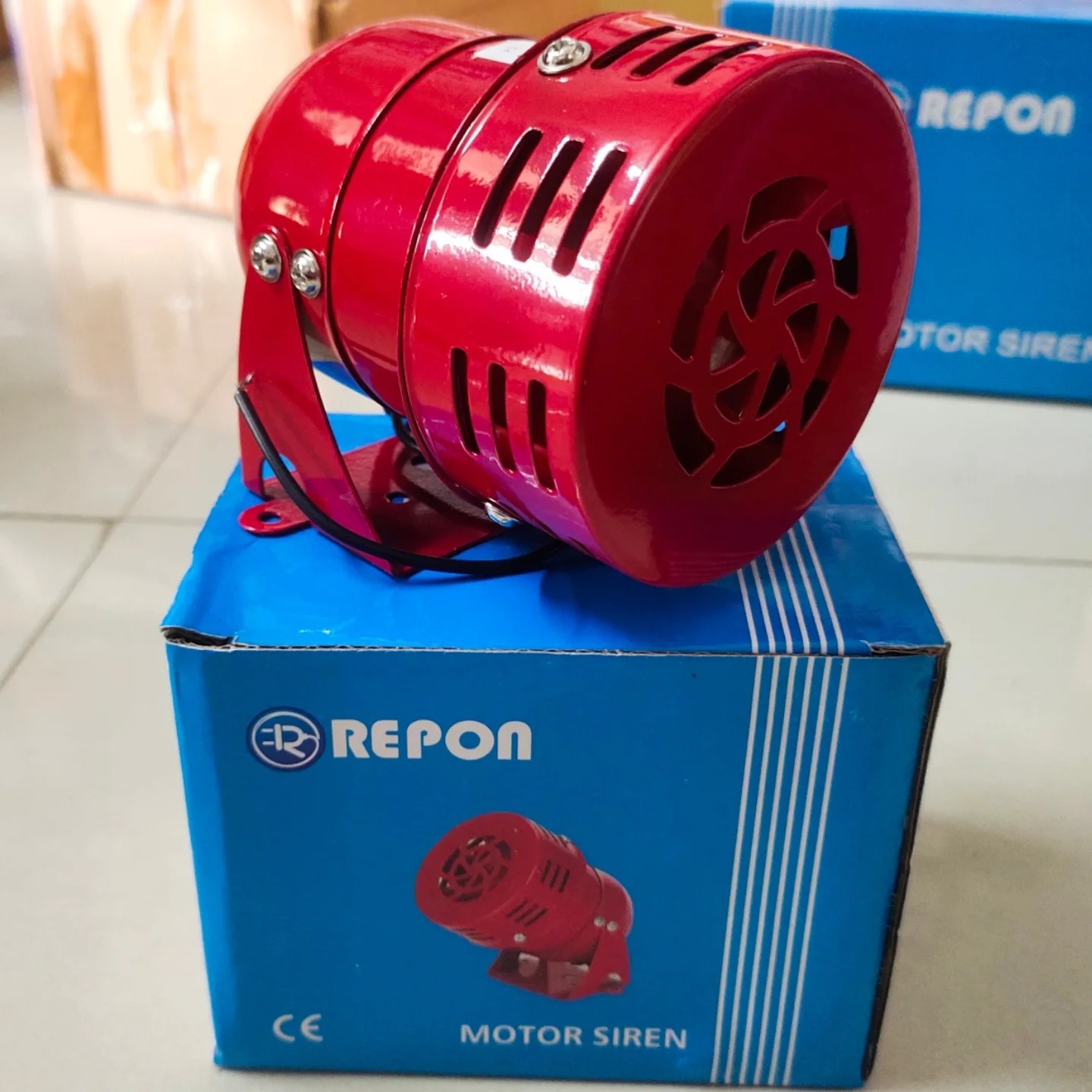 MAP EXPO - REPON MINI MOTOR SIREN RP-MS-190 METAL-230V... | Facebook