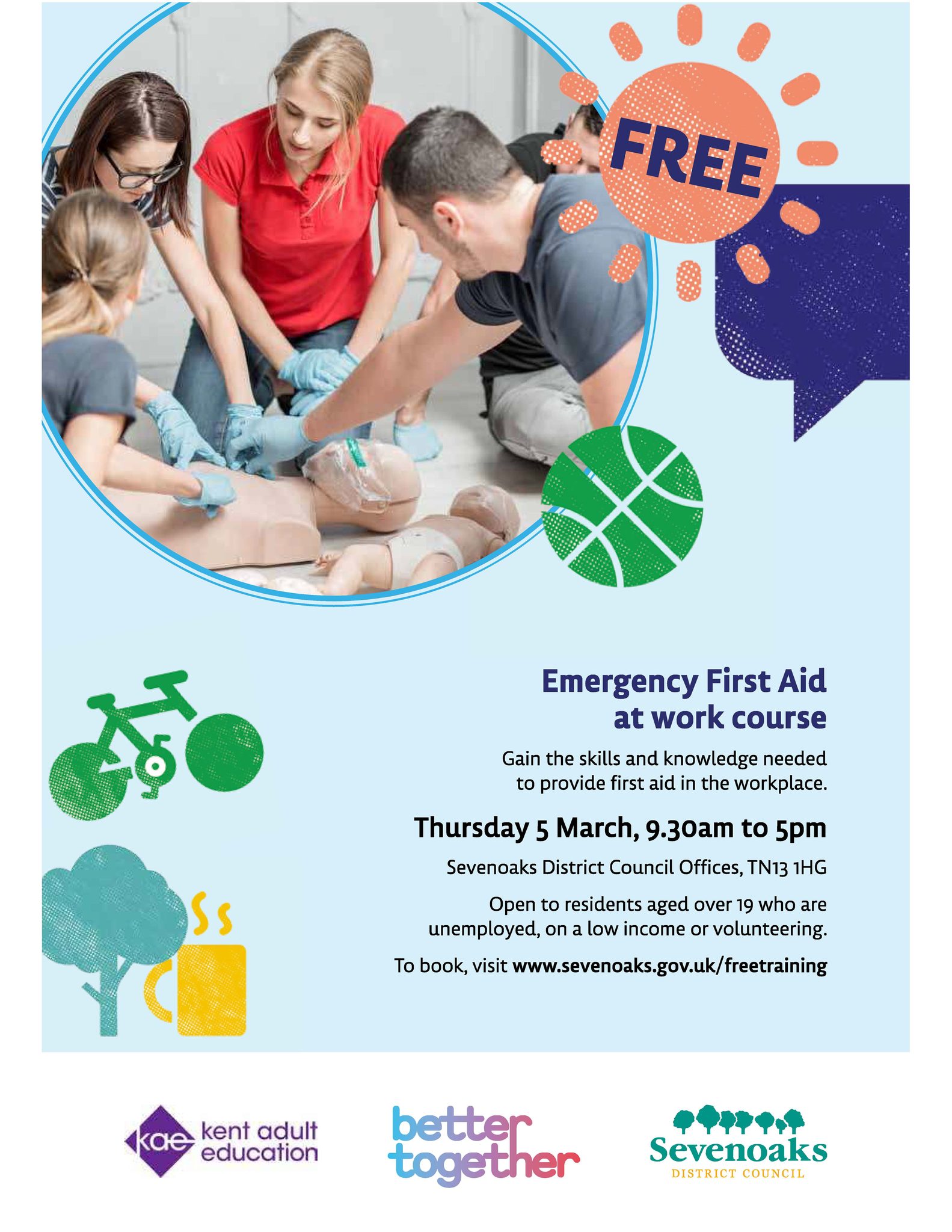 Level 3 Emergency First Aid at Work Course