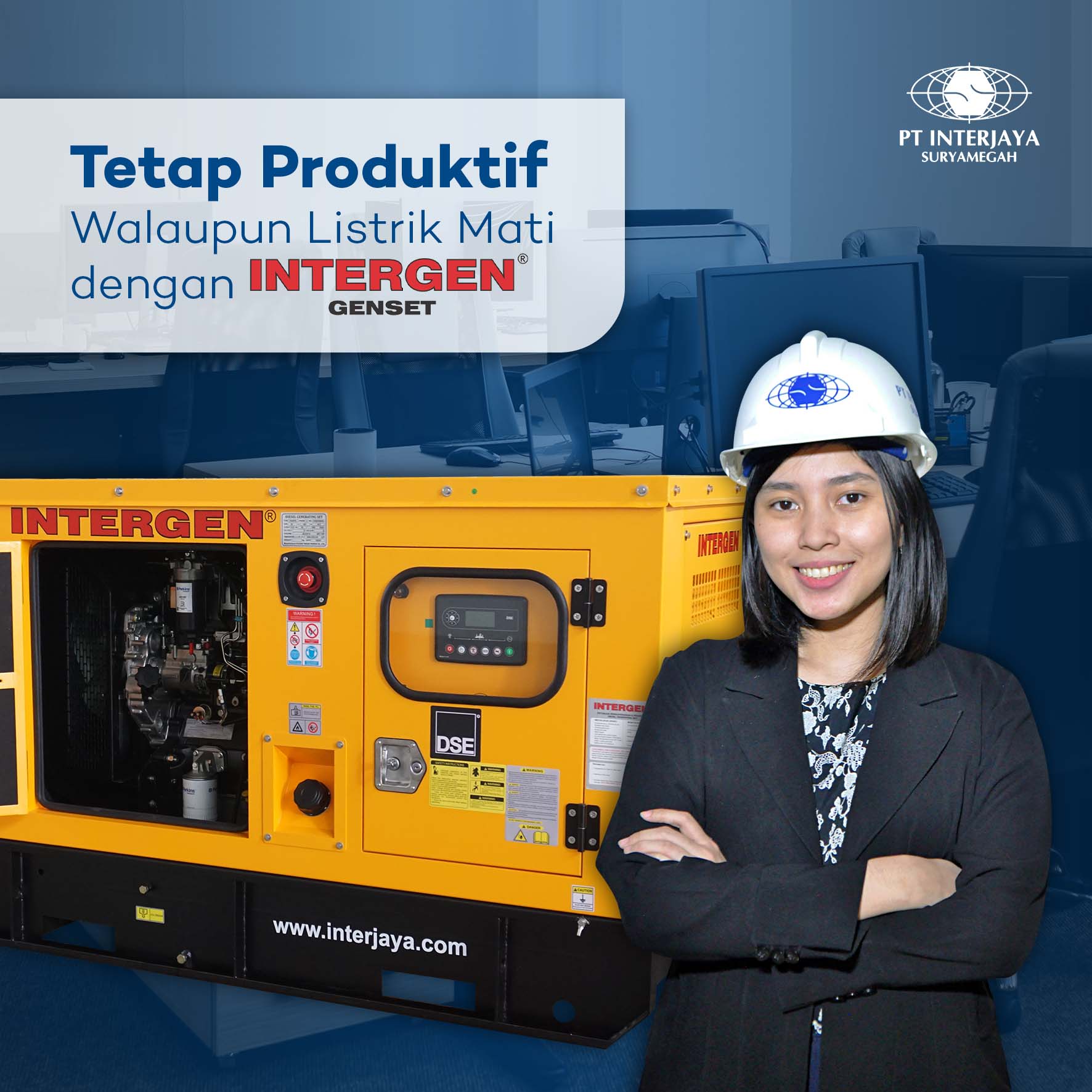 Intergen Genset - Listrik mati tidak jadi masalah lagi di...
