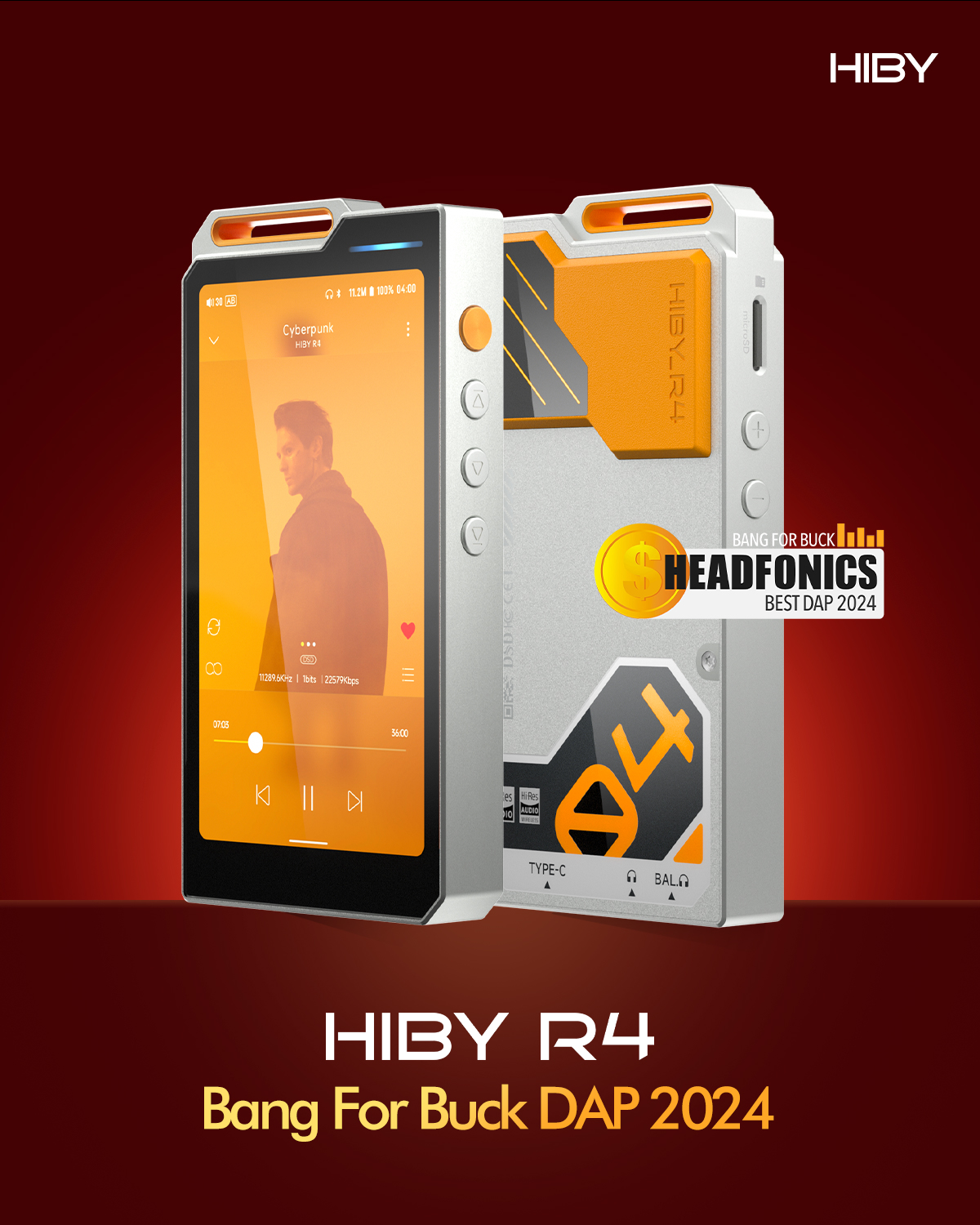 The HiBy R4 — a legendary DAP that has been highly sought after