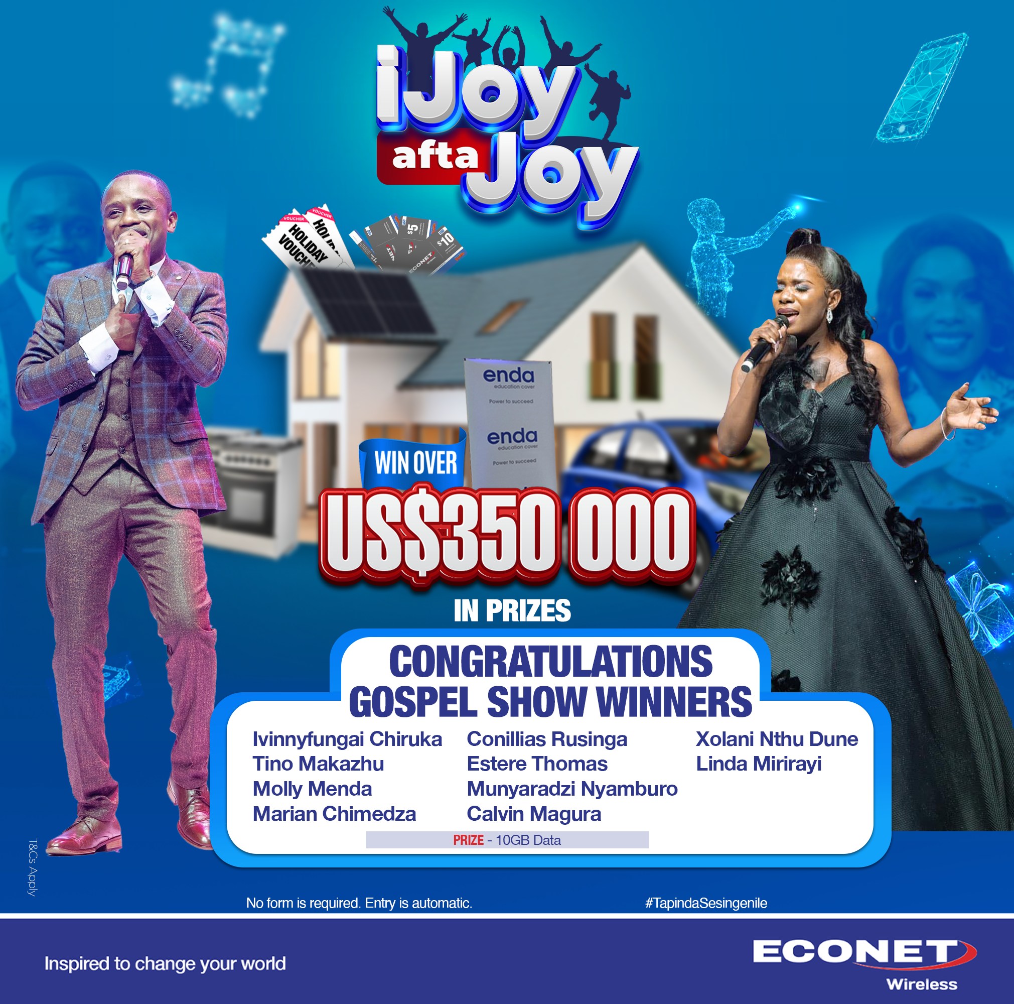 Econet Zimbabwe - Congratulations to the winners of the... | Facebook