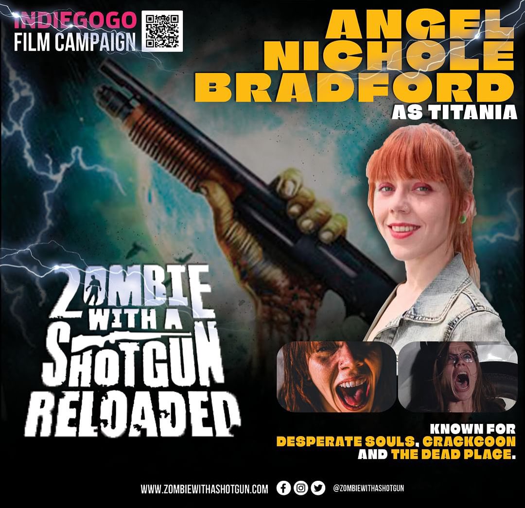 Here’s one of our cast members... - Zombie with a Shotgun
