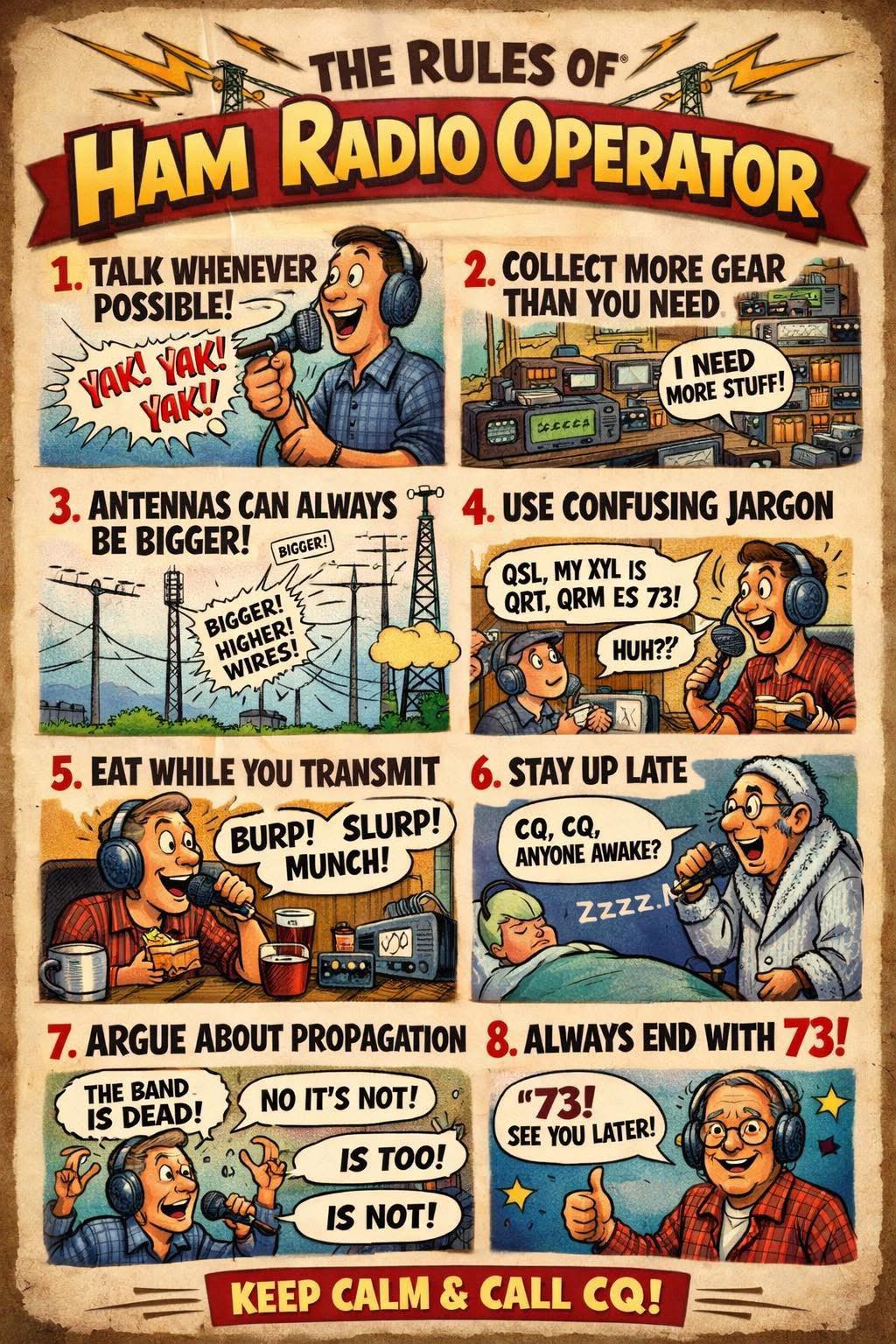 Ham Radio Operators | Posted for those that remember how to laugh ...