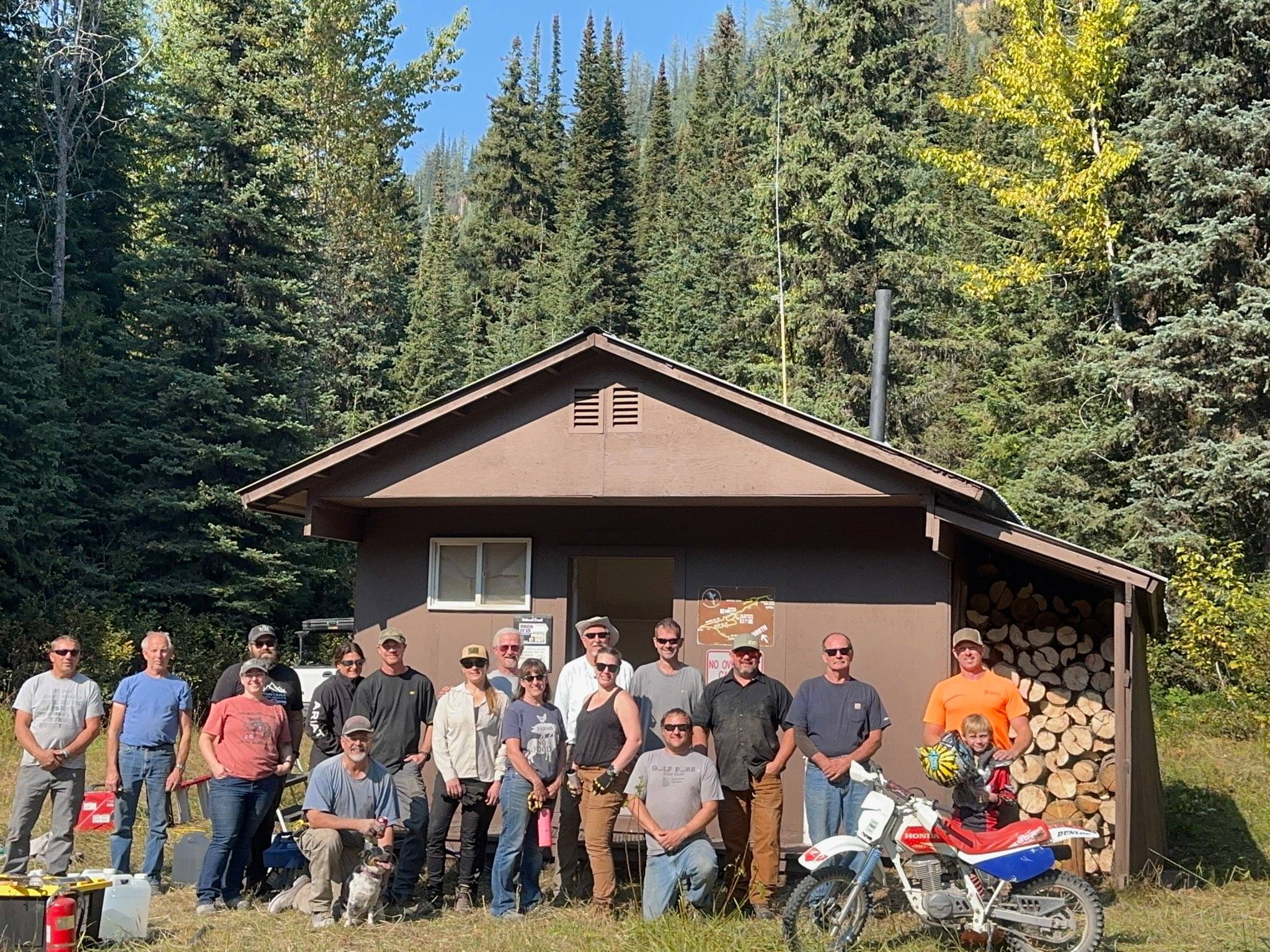 This cabin has been... - Flathead Snowmobile Association | Facebook