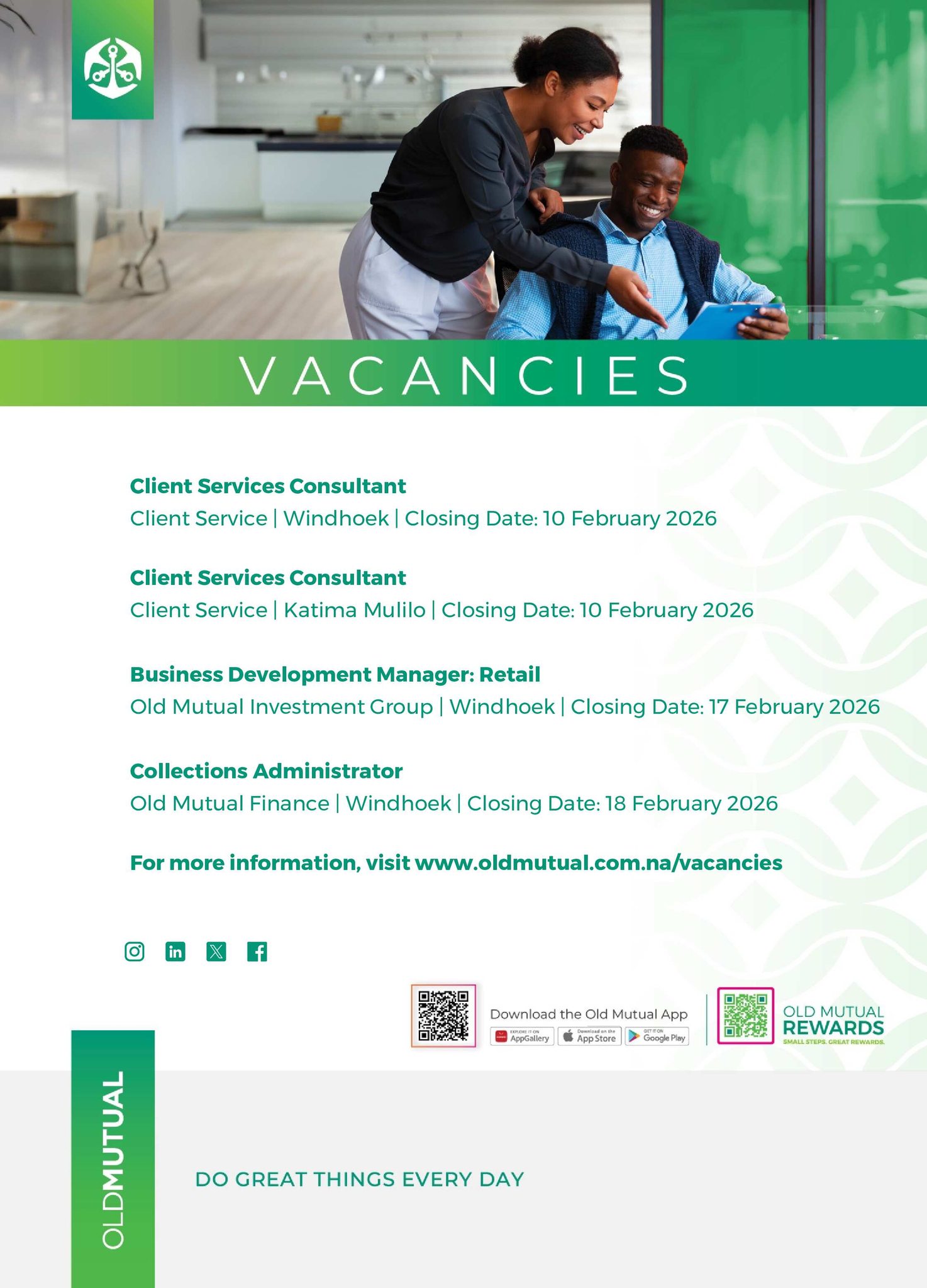 Old Mutual Namibia added a new photo... - Old Mutual Namibia