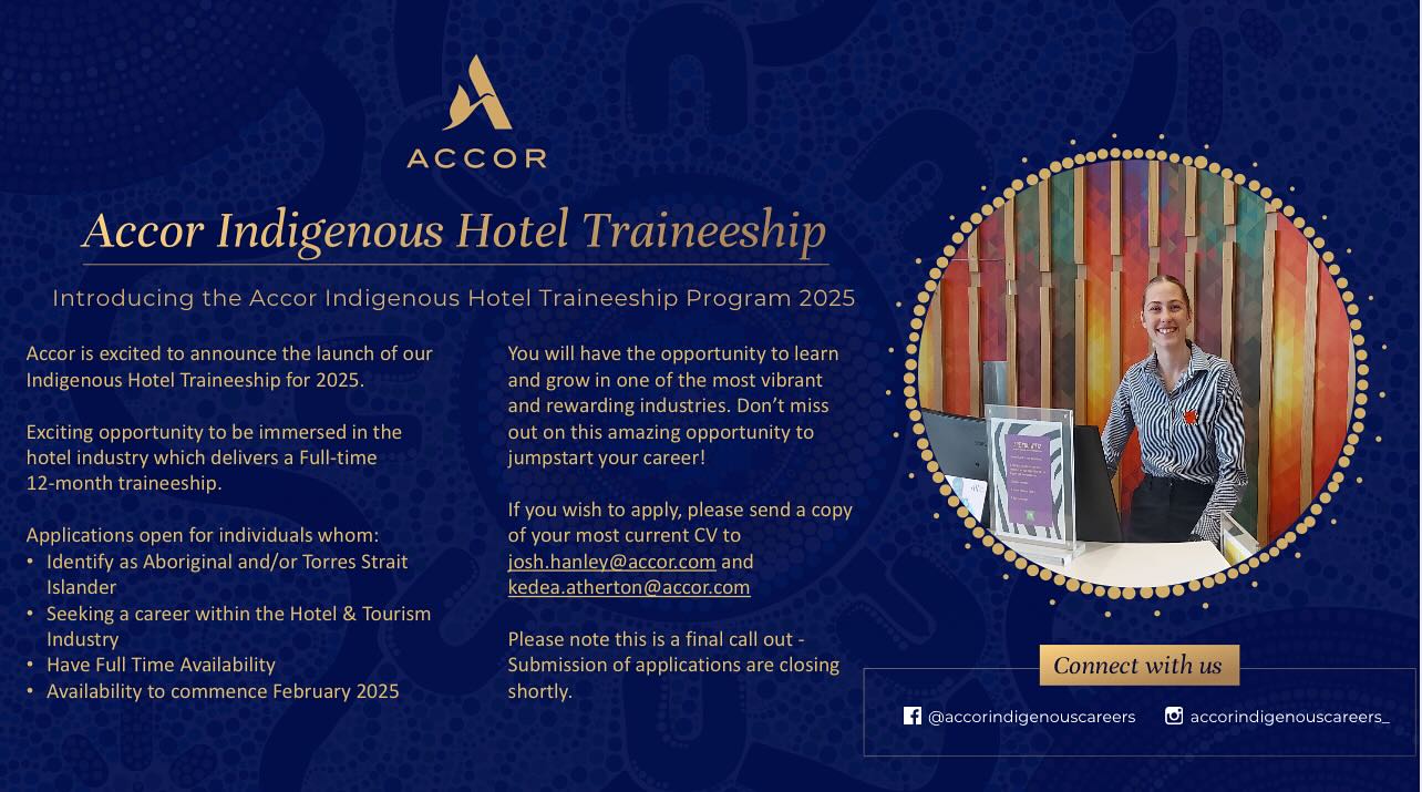 Accor Indigenous Careers