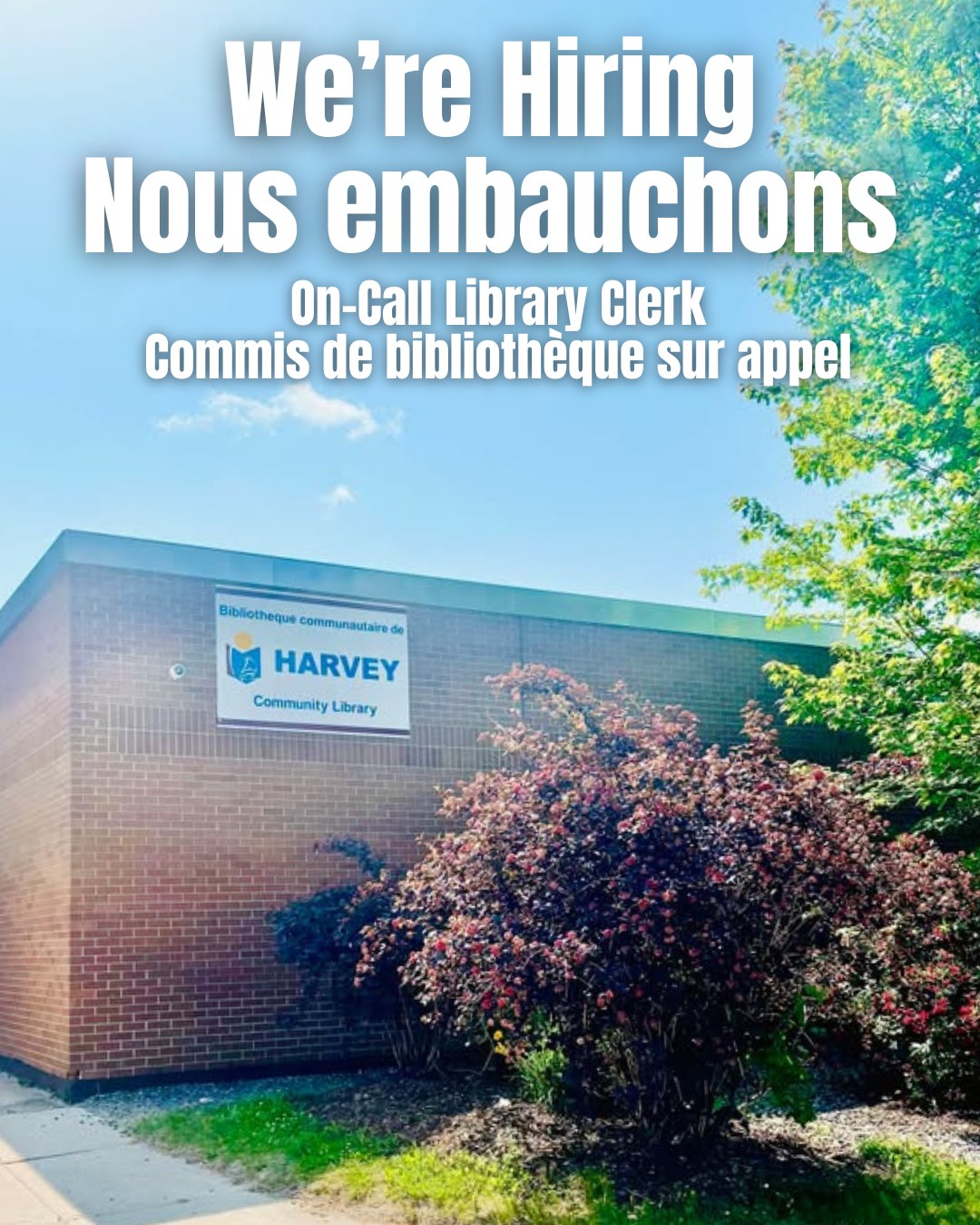 Harvey Community Library / Bibliothèque communautaire de Harvey added a ...