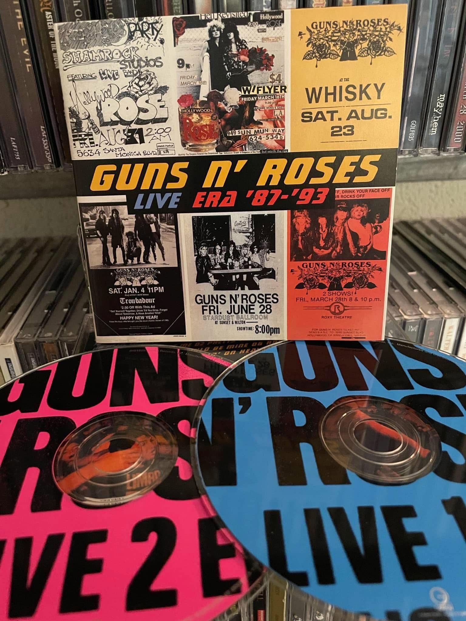 The first live album from Guns N' Roses is here! Live Era '87–'93