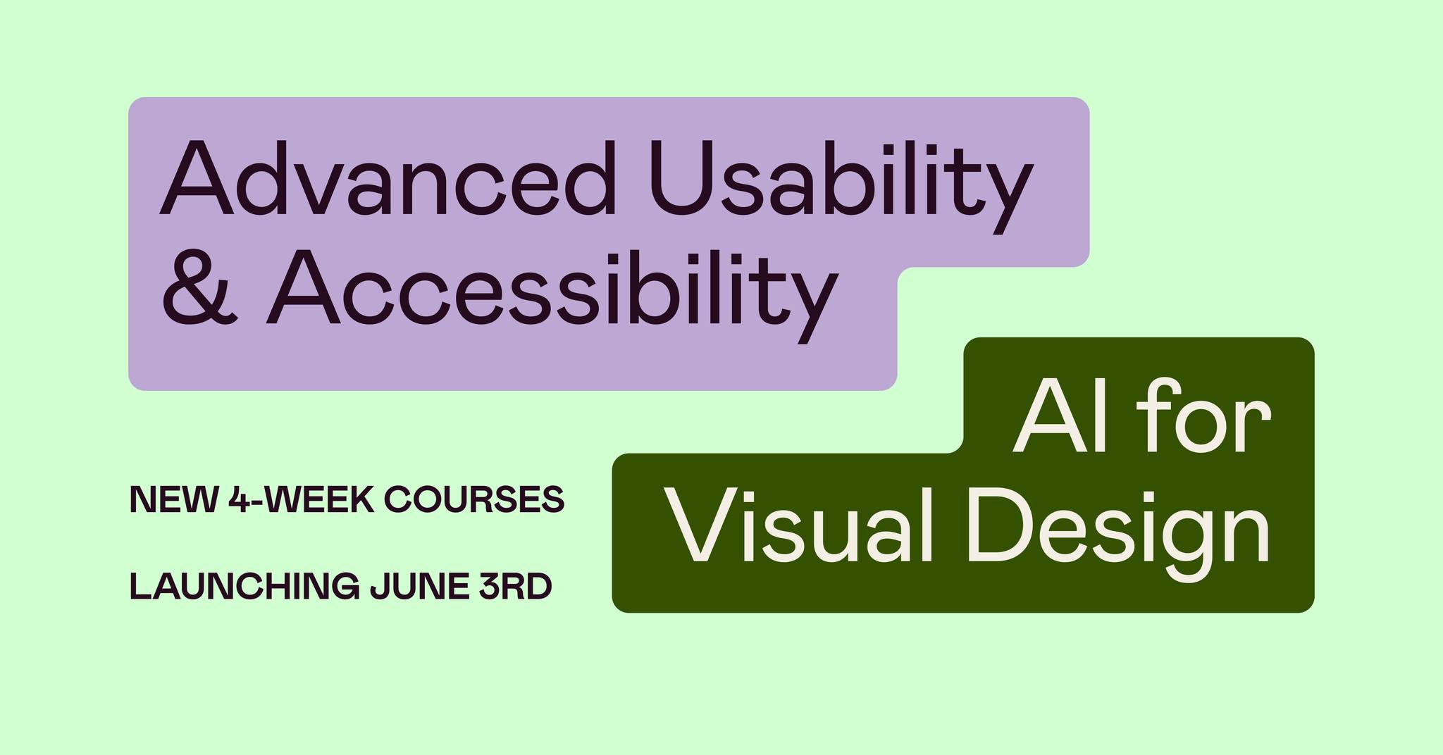 Designlab - We’re excited to announce that two all-new advanced courses ...